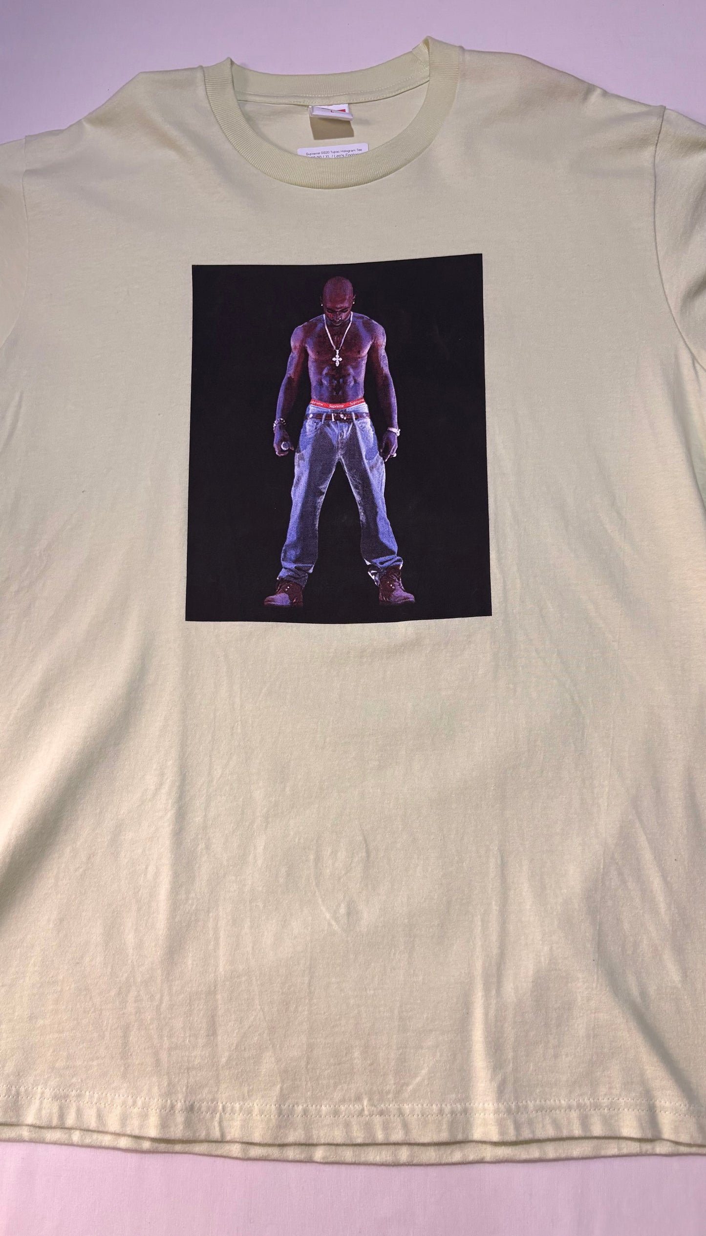 Supreme SS20 Tupac Hologram Tee