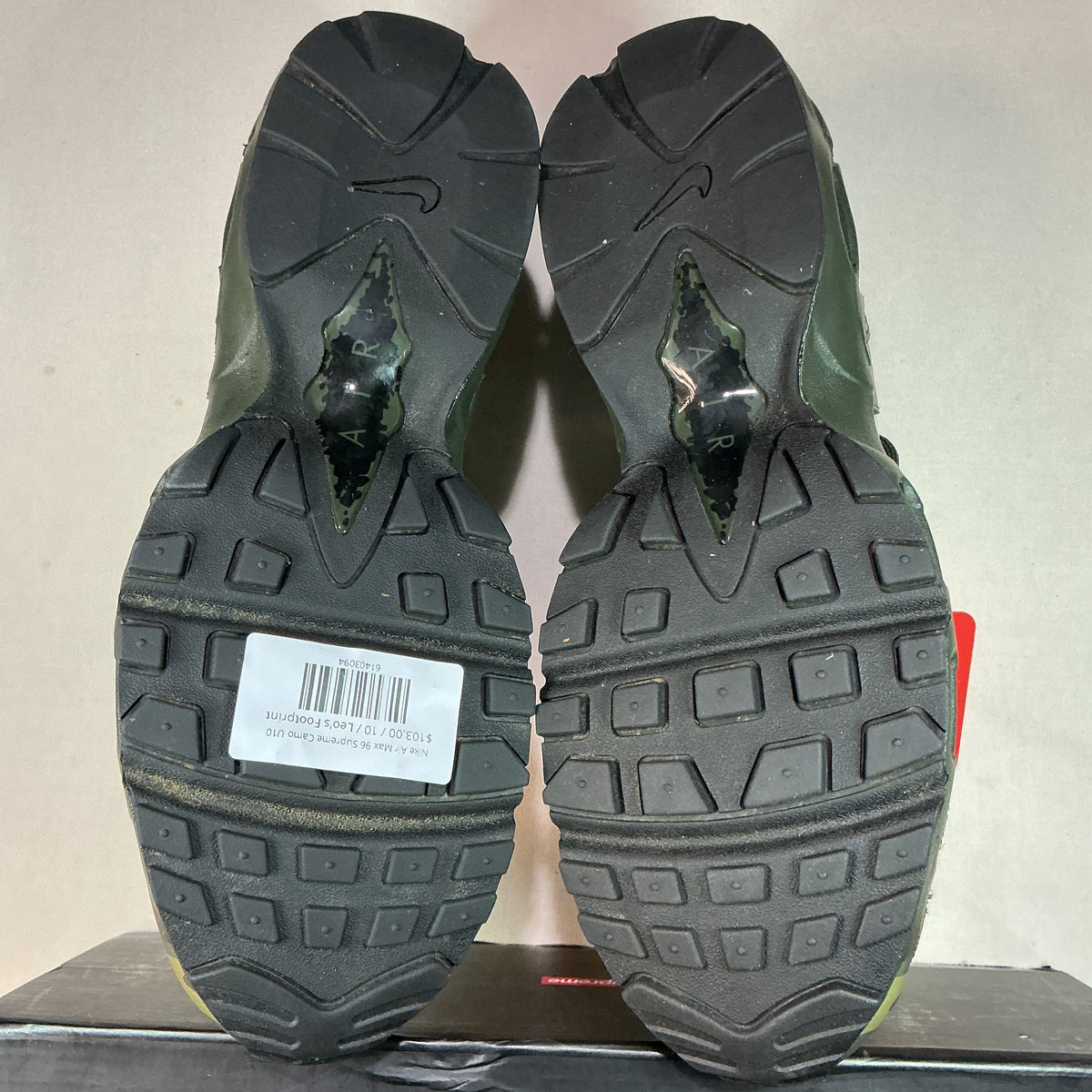 Nike Air Max 96 Supreme Camo U10