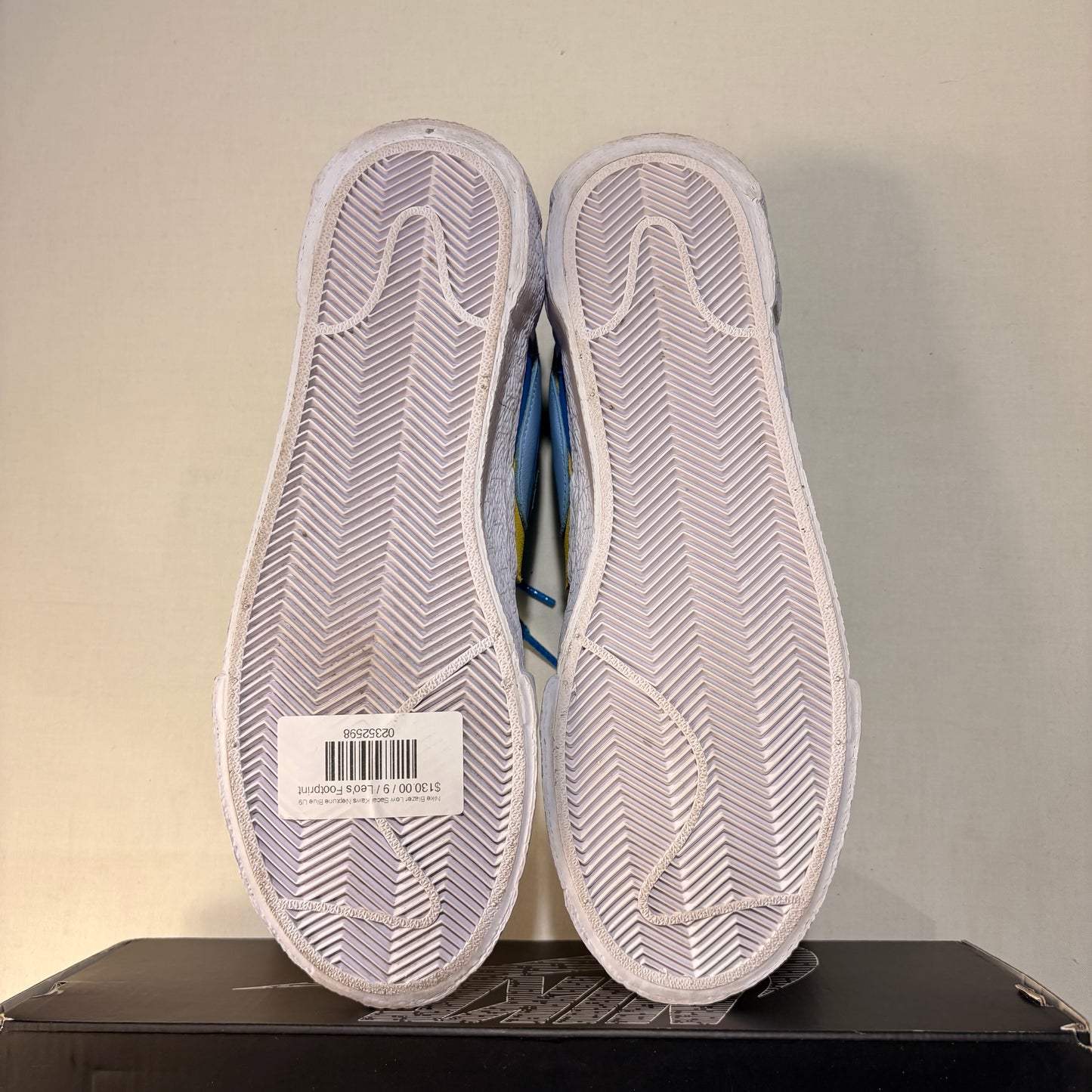 Nike Blazer Low Sacai Kaws Neptune Blue U9