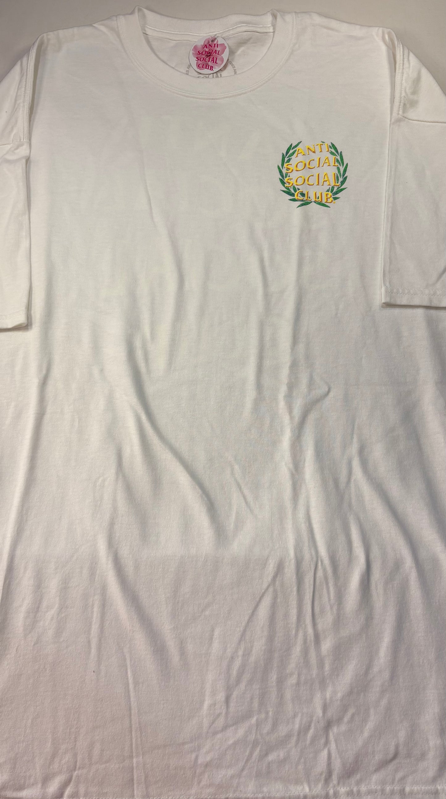 Anti Social Social Club Laurel Logo Flip Tee