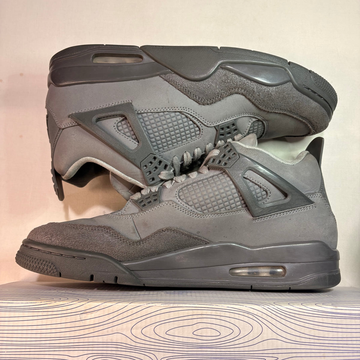 Jordan 4 Retro Paris Olympics Wet Cement U11