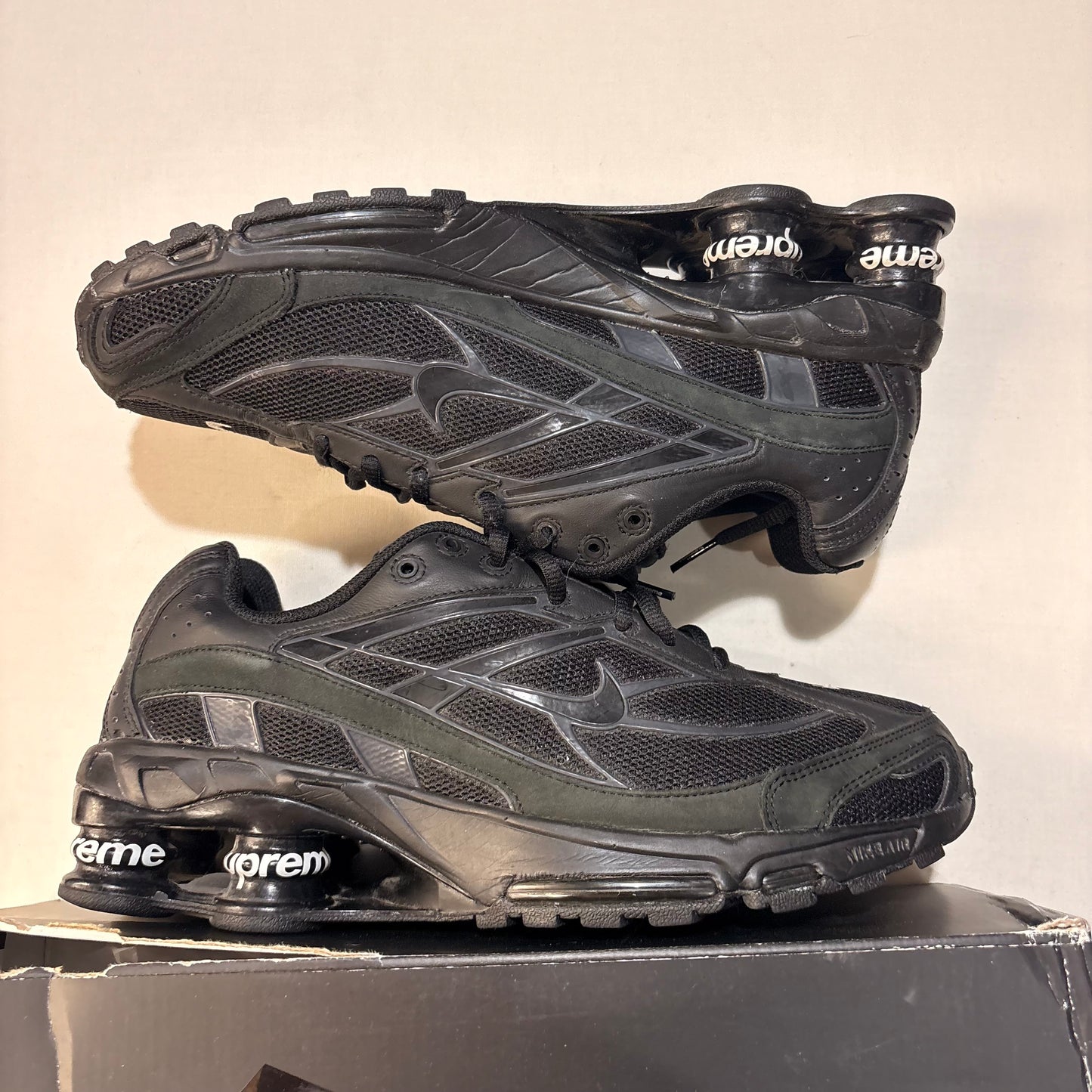 Nike Shox Ride 2 Supreme Black U9