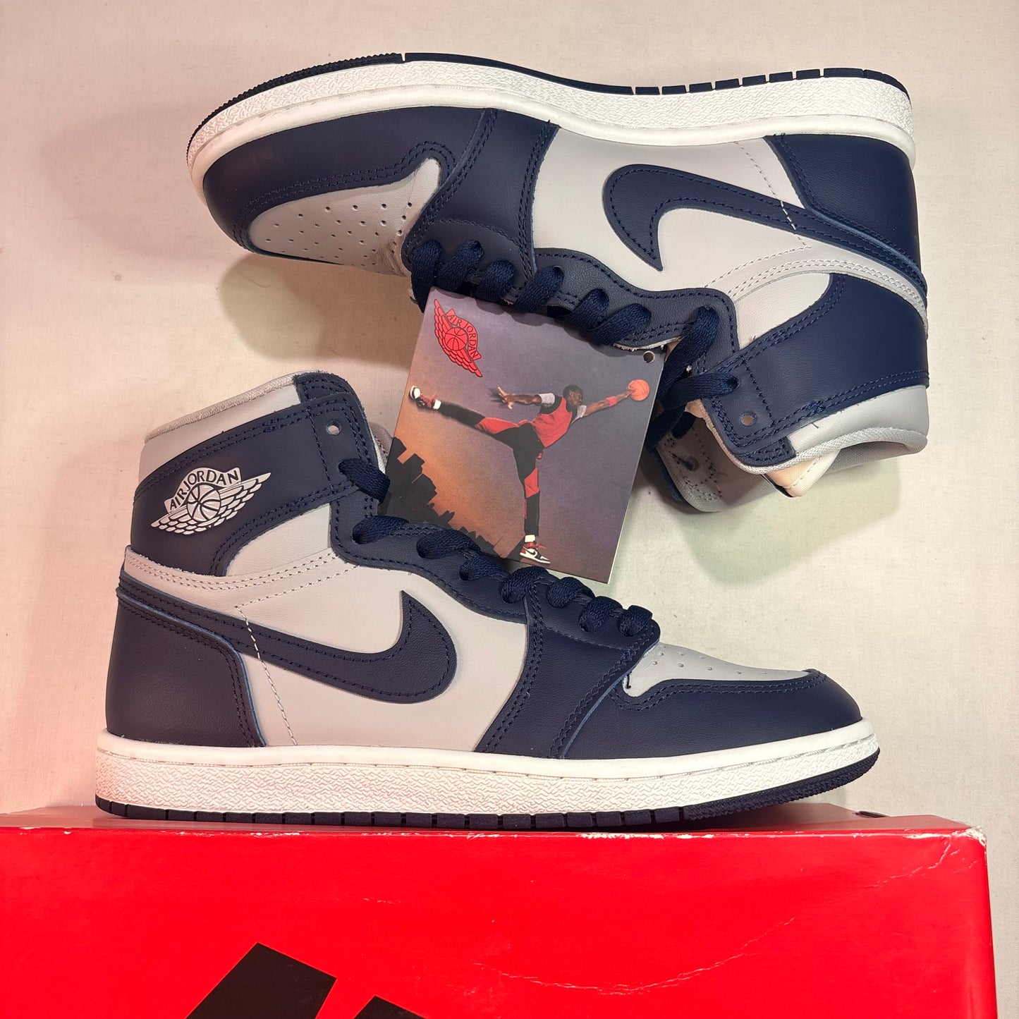 Jordan 1 Retro High ’85 Georgetown U7.5