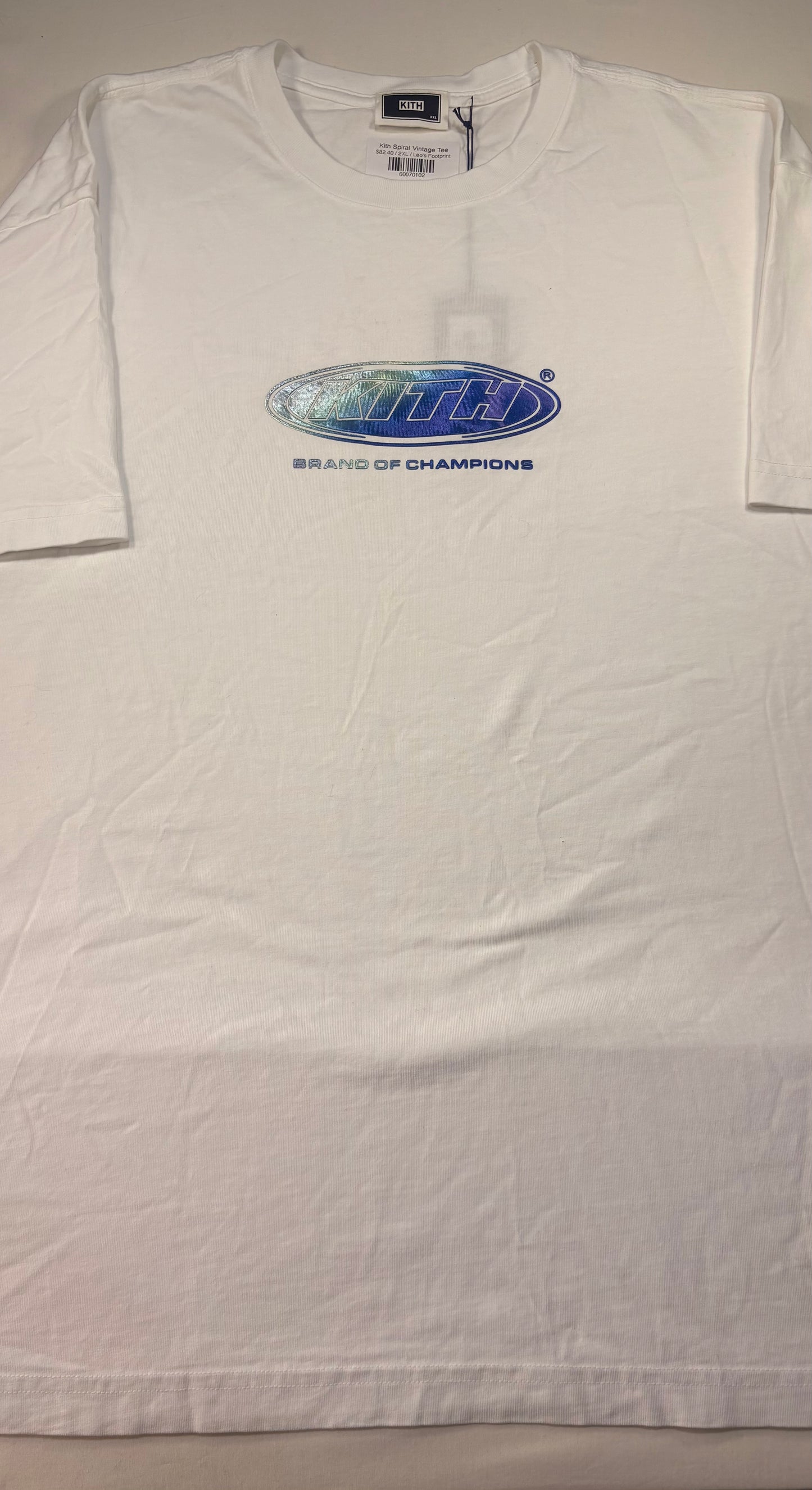 Kith Spiral Vintage Tee