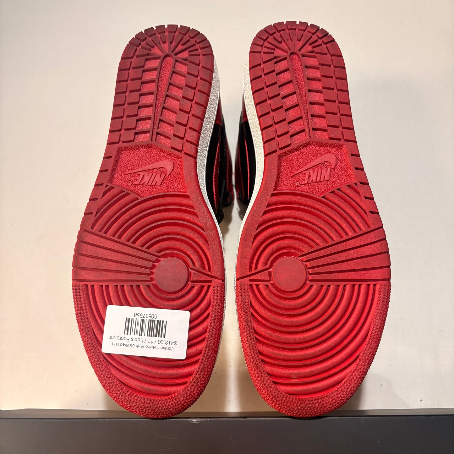 Jordan 1 Retro High 85 Bred U11