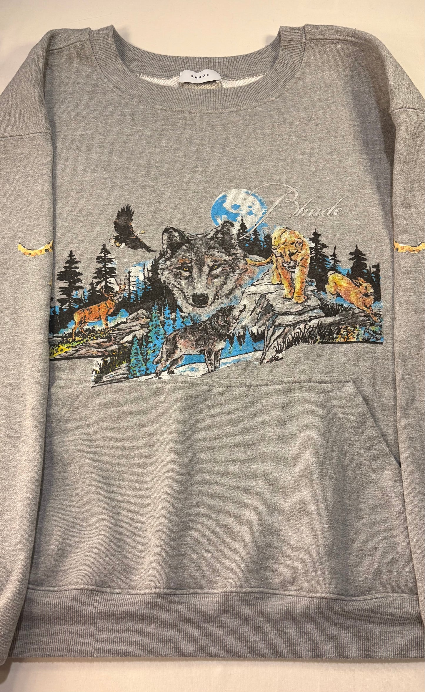 Rhude Winter Wolf Crewneck