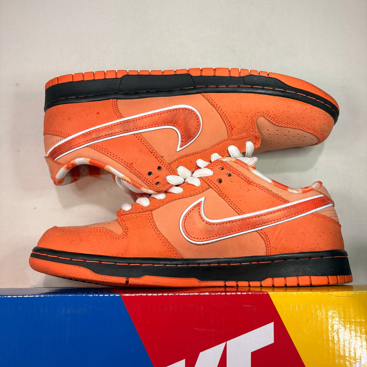 Nike Sb Dunk Low Concepts Orange Lobster U9.5