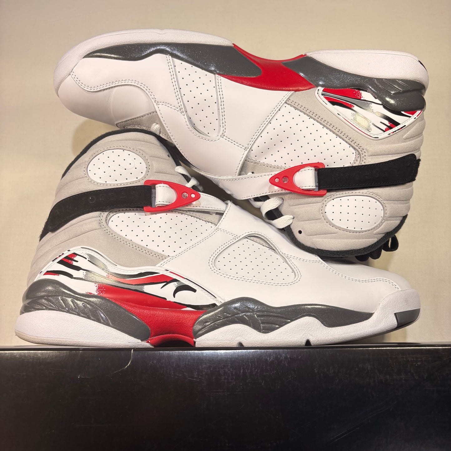 Jordan 8 Retro White True Red U13