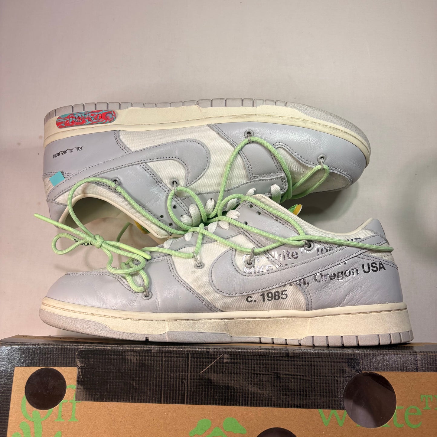 Nike Dunk Low Off White Lot 7 U14