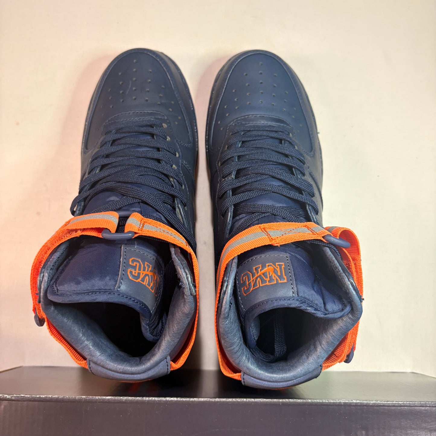 Nike Air Force 1 High NYC Obsidian Orange U7