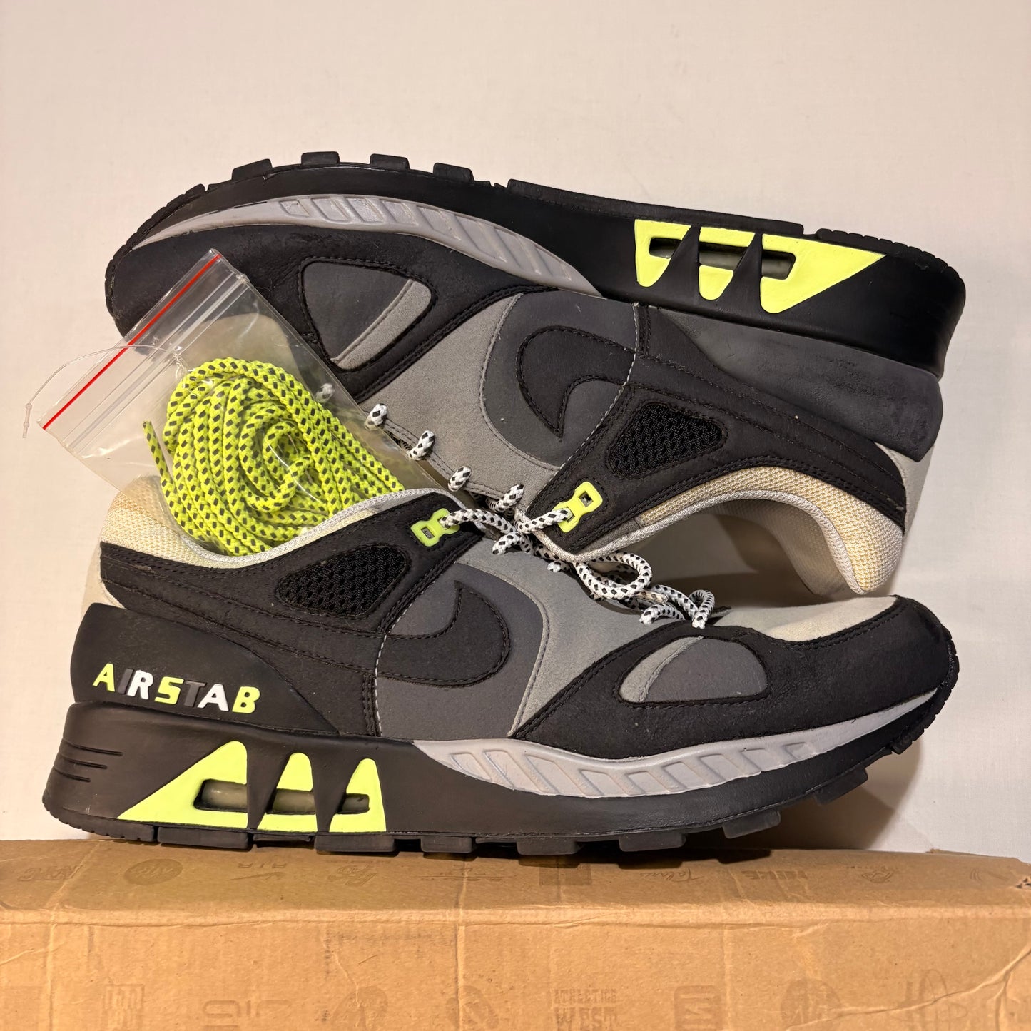Nik Air Stab Dave White Neon U12