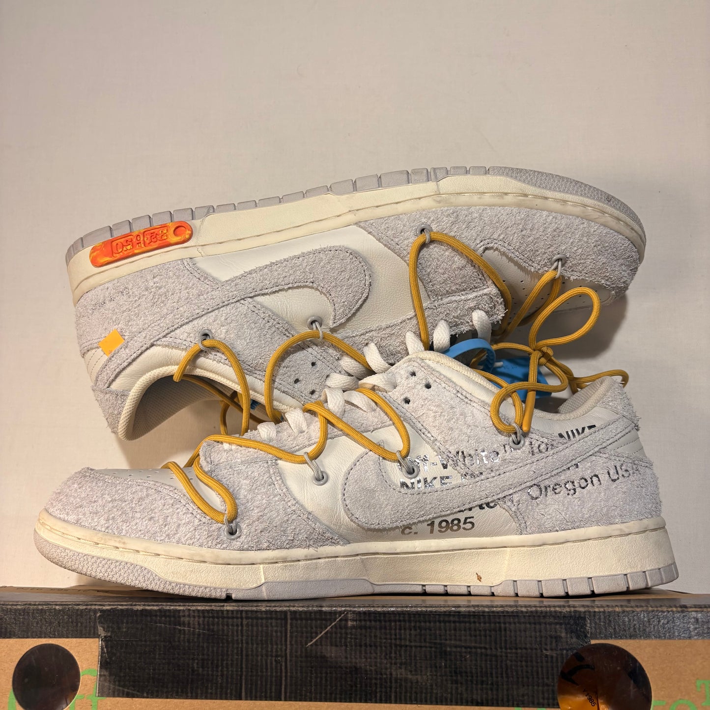 Nike Dunk Low Off White Lot 34 U14