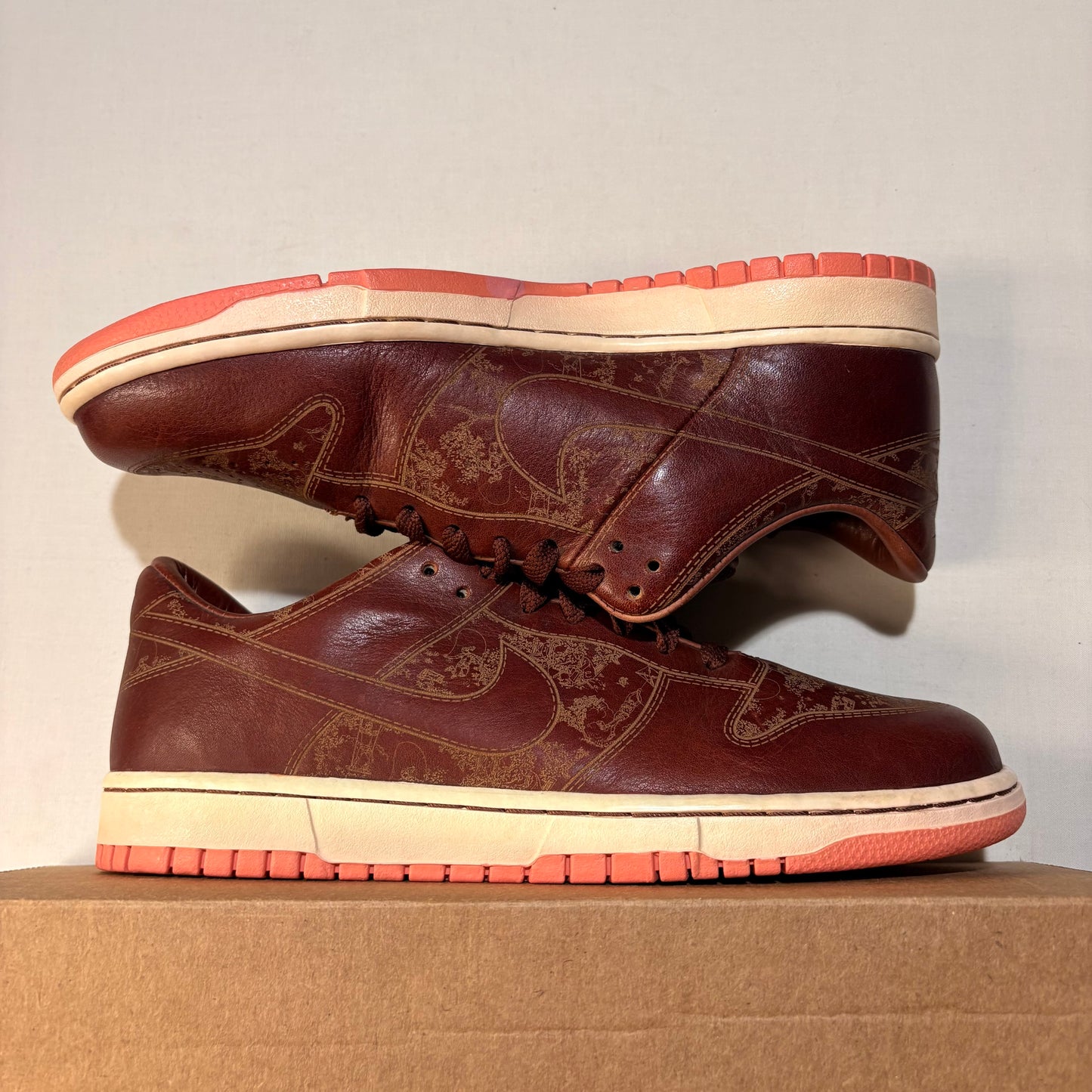 Nike Dunk Low 1 Piece Brownstone British Milan U9.5