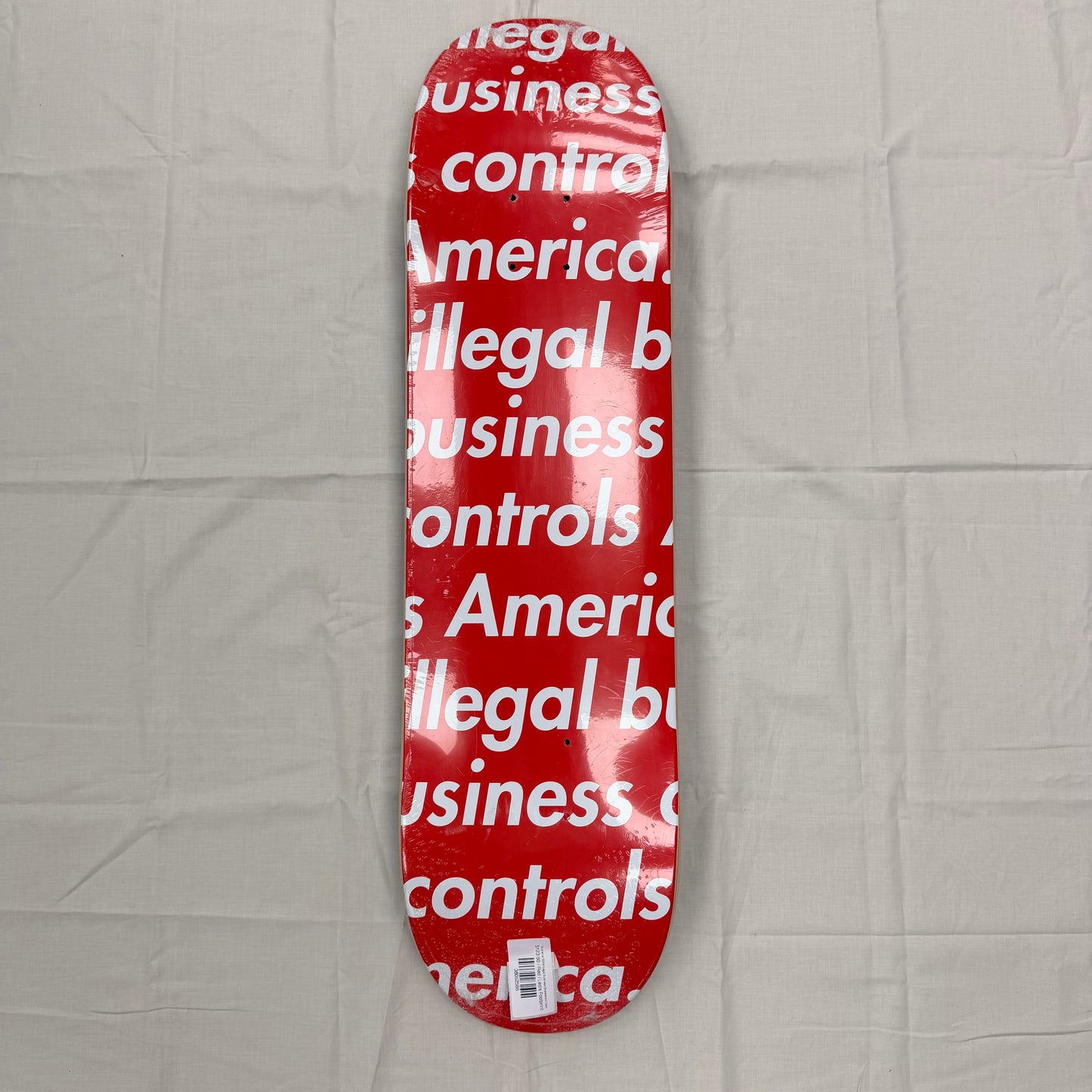 Supreme SS18 Illegal Business Skateboard Deck