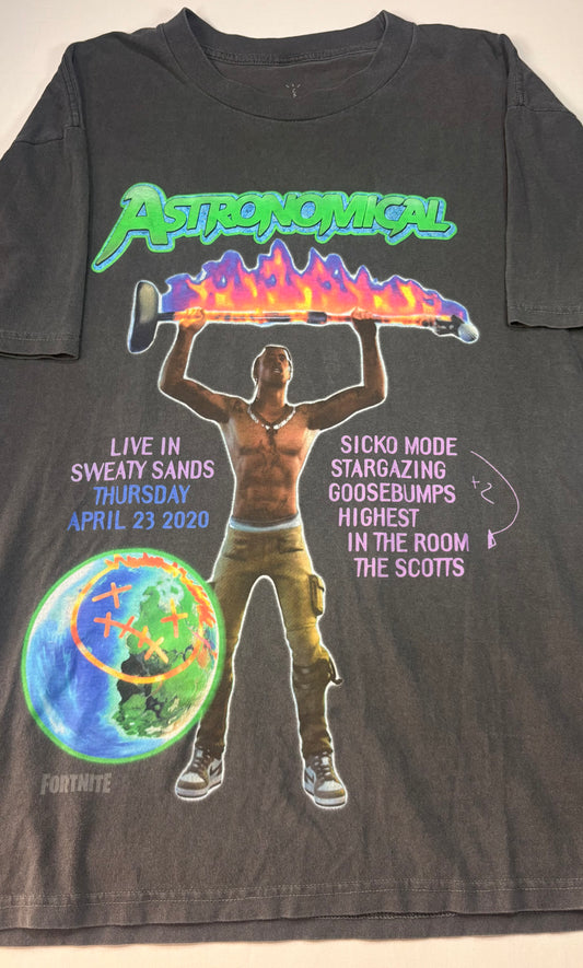Travis Scott Back Bling Tee U