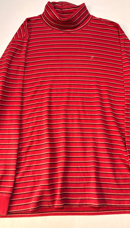 Supreme FW16 Gold Stripe Turtleneck Sweater