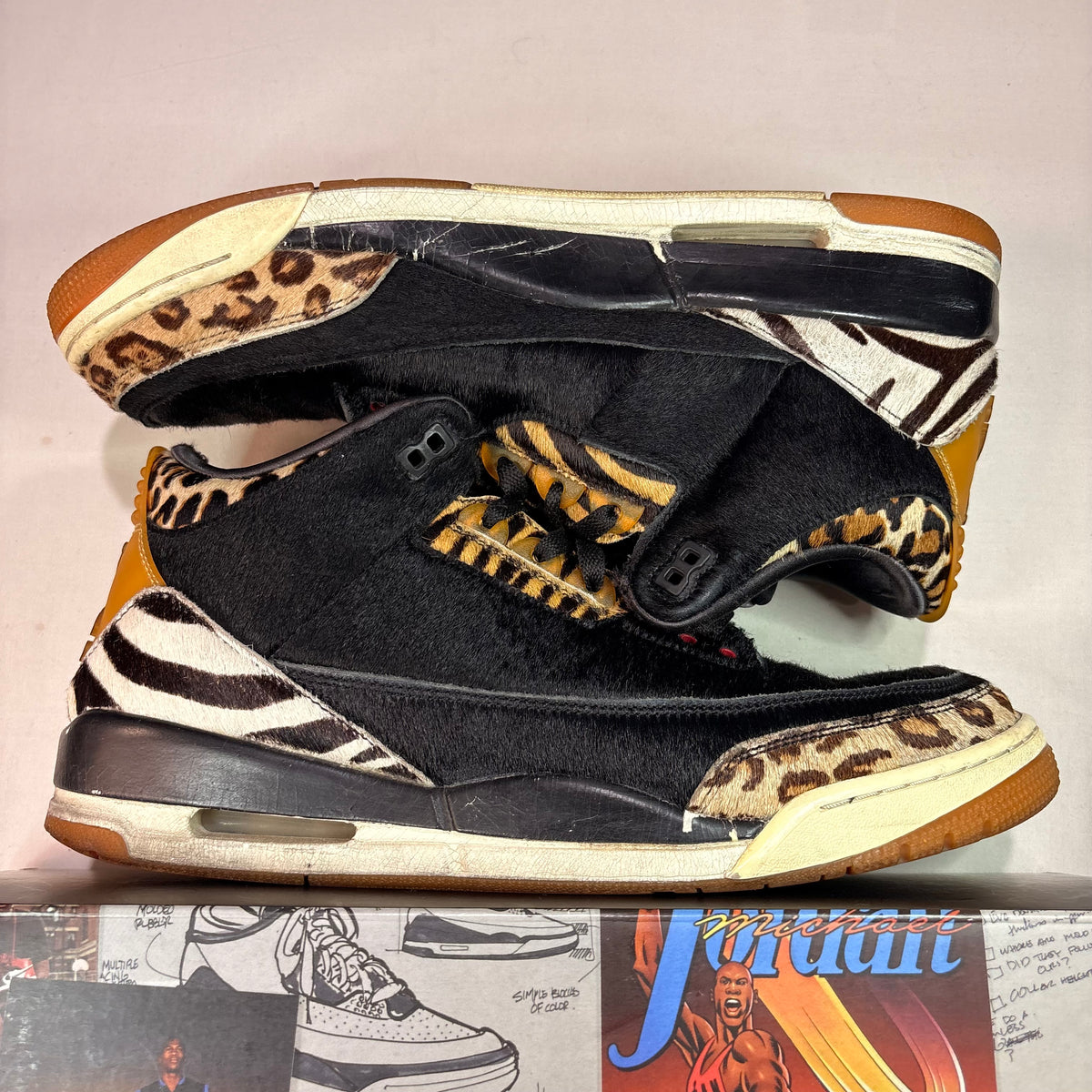 Jordan 3 Retro Animal Instinct U14