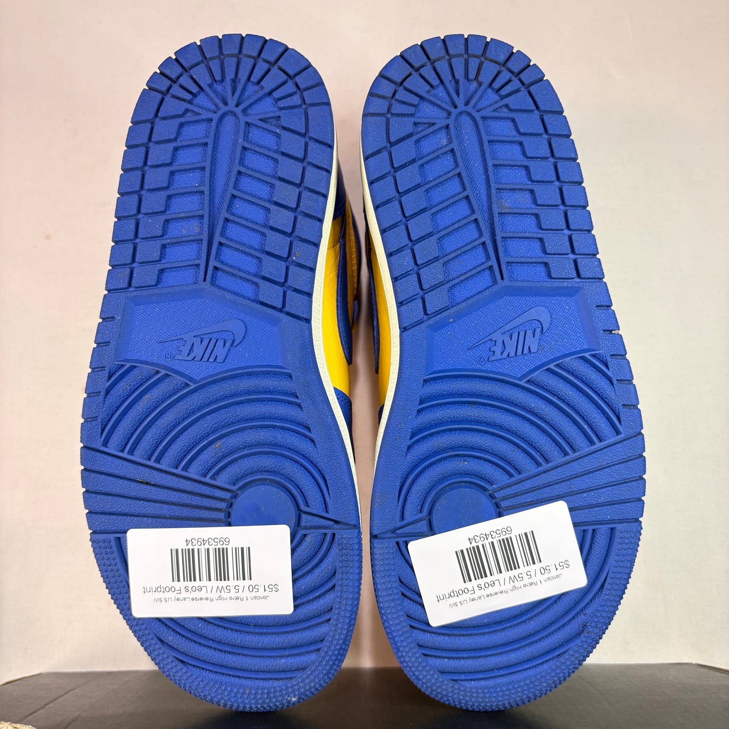 Jordan 1 Retro High Reverse Laney U5.5W