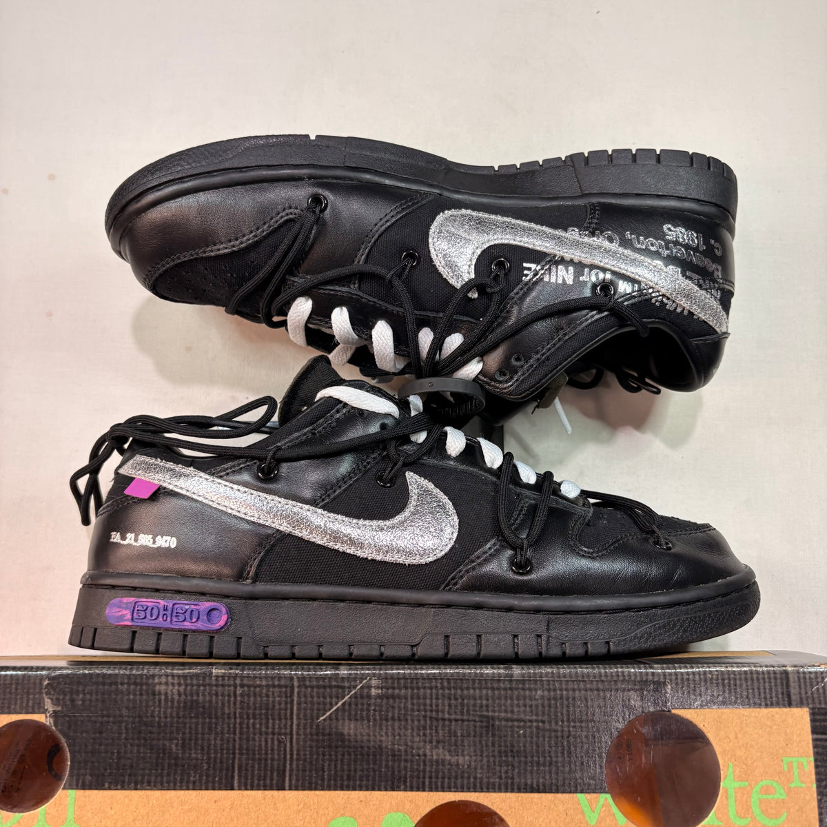 Nike Dunk Low Off White Lot 50 U9