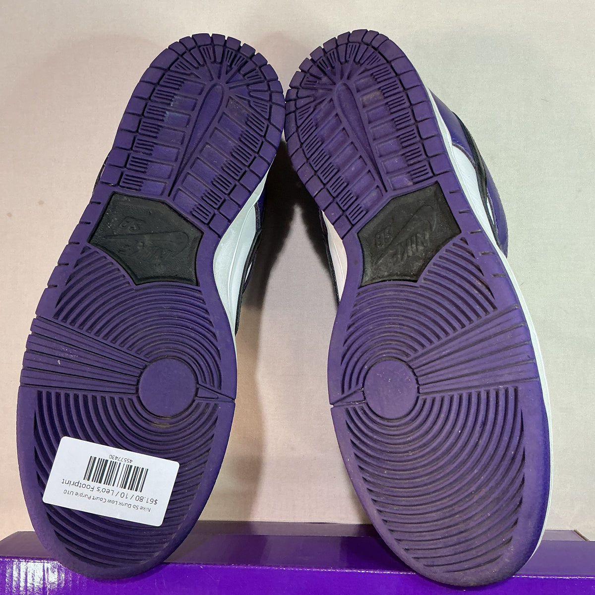 Nike Sb Dunk Low Court Purple U10