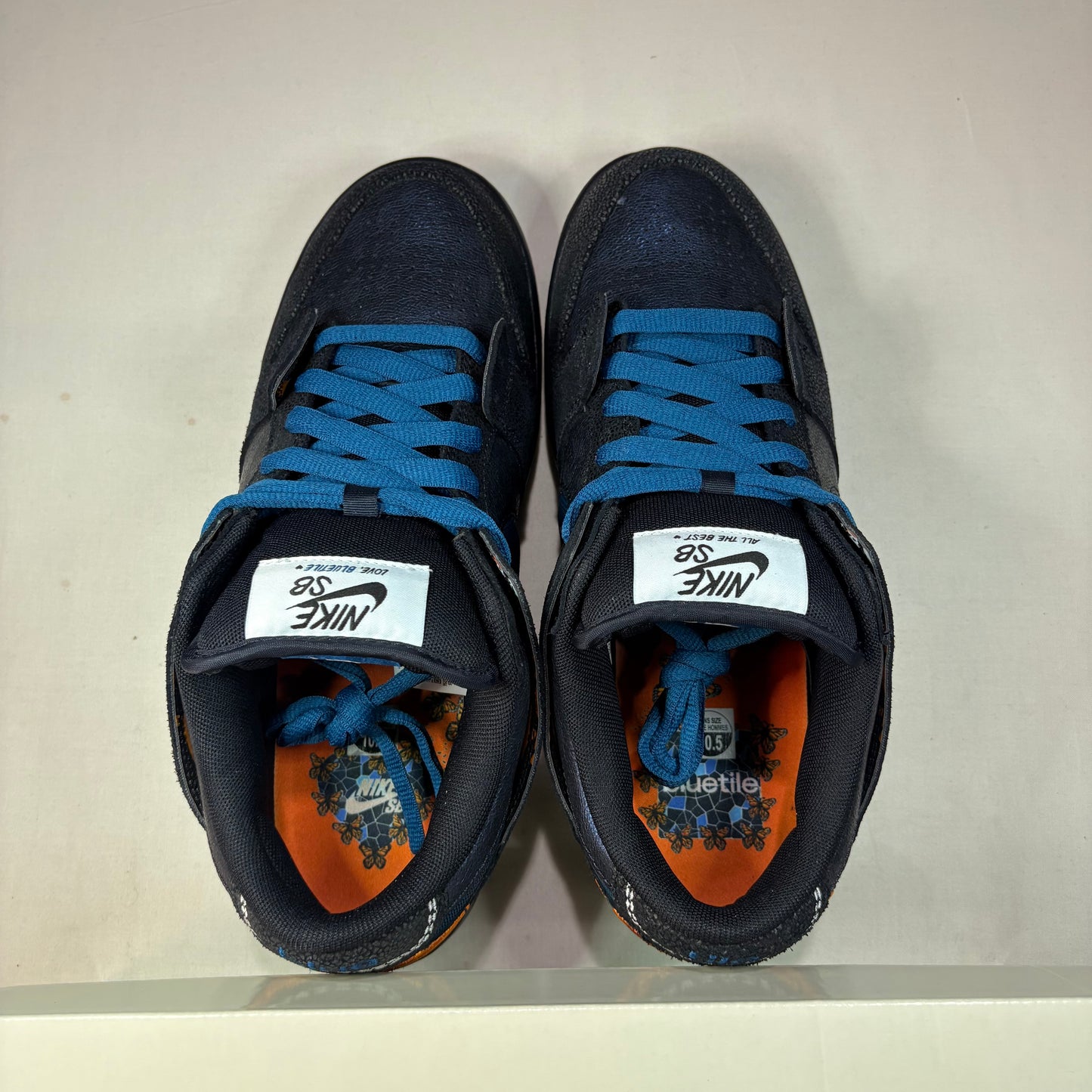 Nike Sb Dunk Low Bluetile Skateboards U10.5