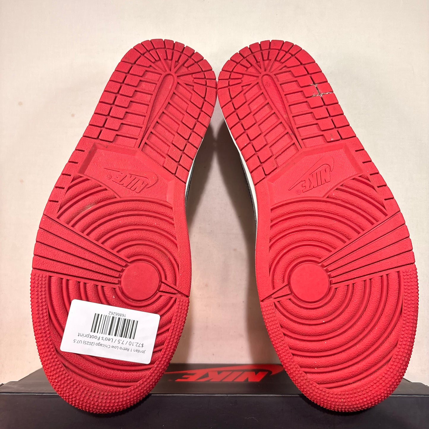 Jordan 1 Retro Low Chicago (2025) U7.5