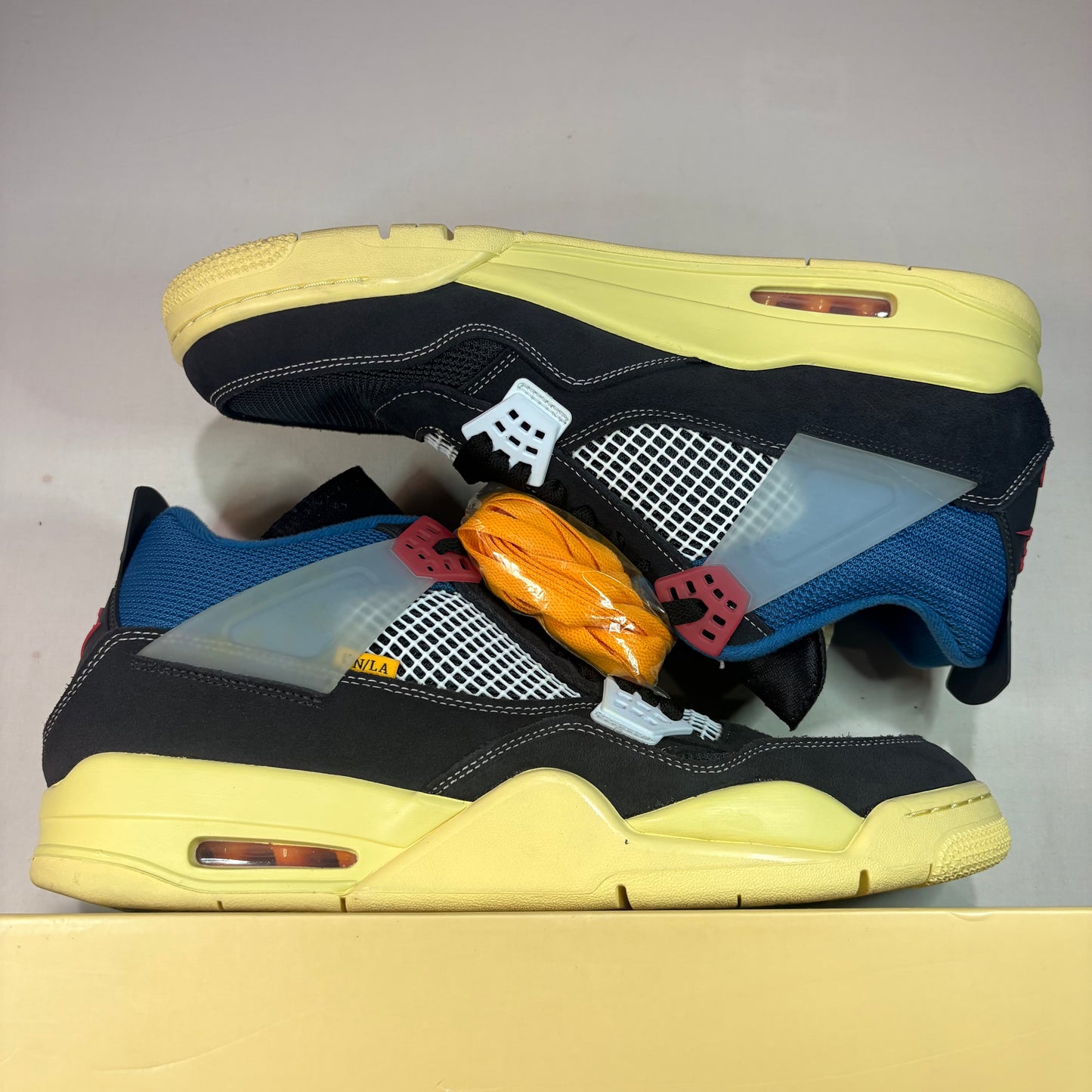 Jordan 4 Retro Union Off Noir U14