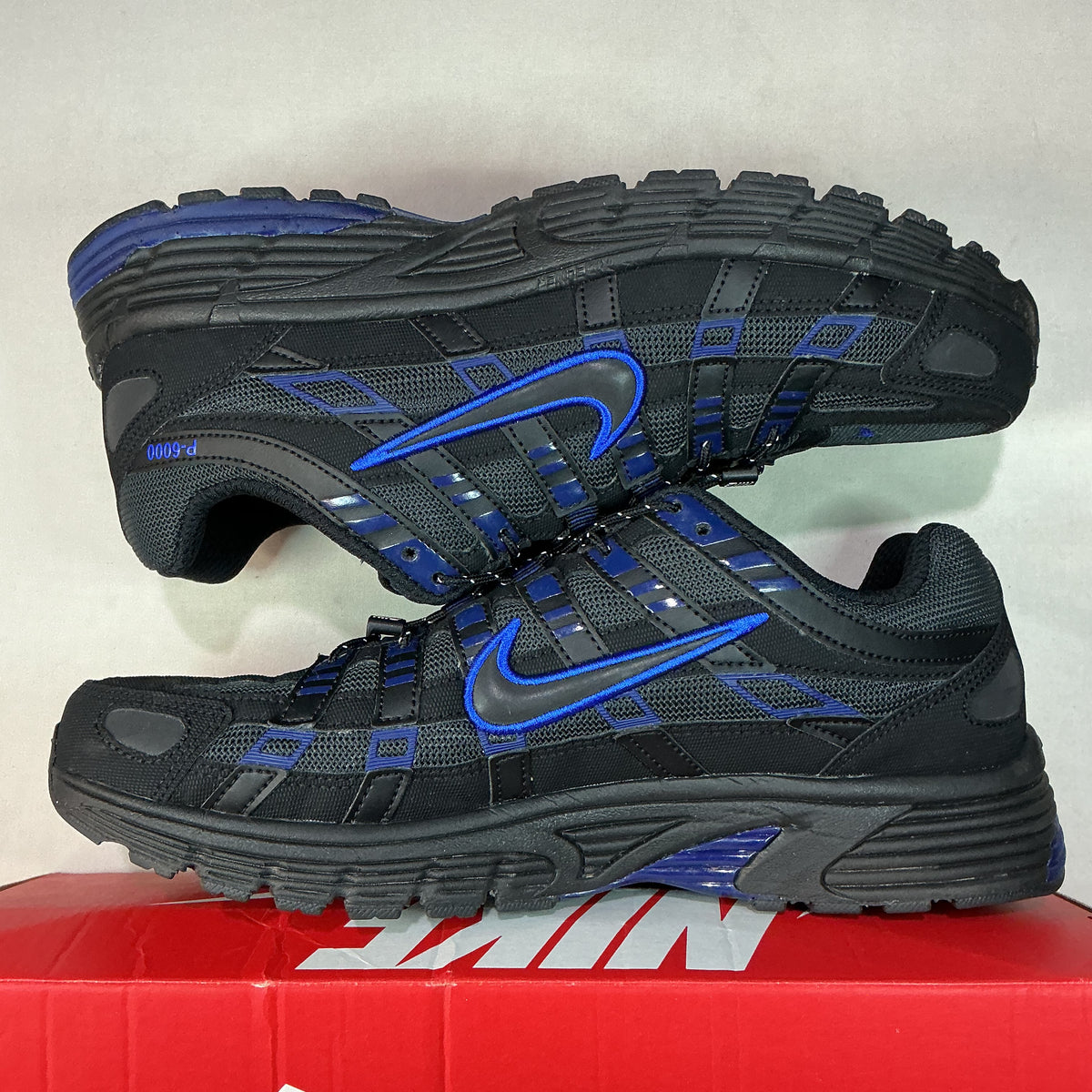 Nike P-6000 Black Anthracite Blue Void U9.5