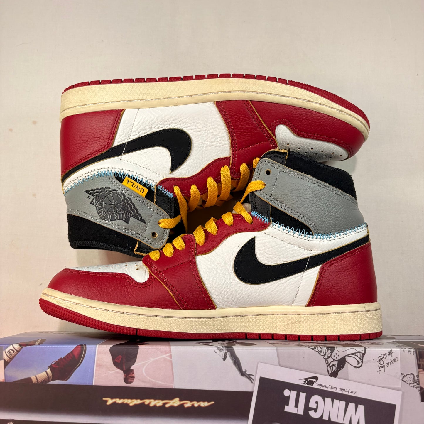 Jordan 1 Retro High Union La Chicago Shadow U8.5
