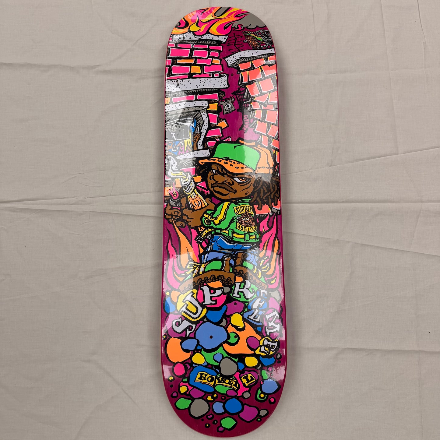 Supreme SS19 Molotov Kid Skateboard Deck