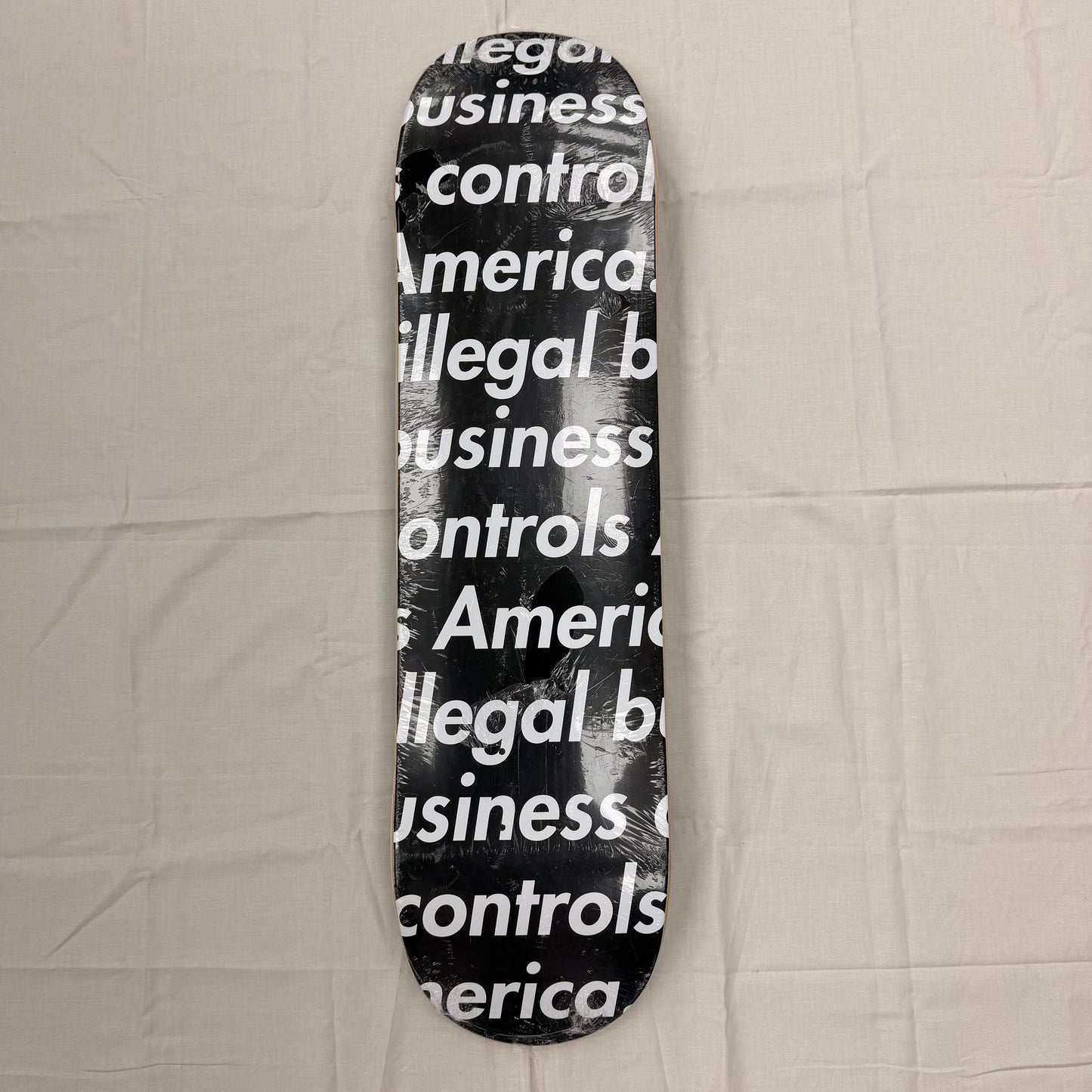Supreme SS18 Illegal Business Skateboard Deck