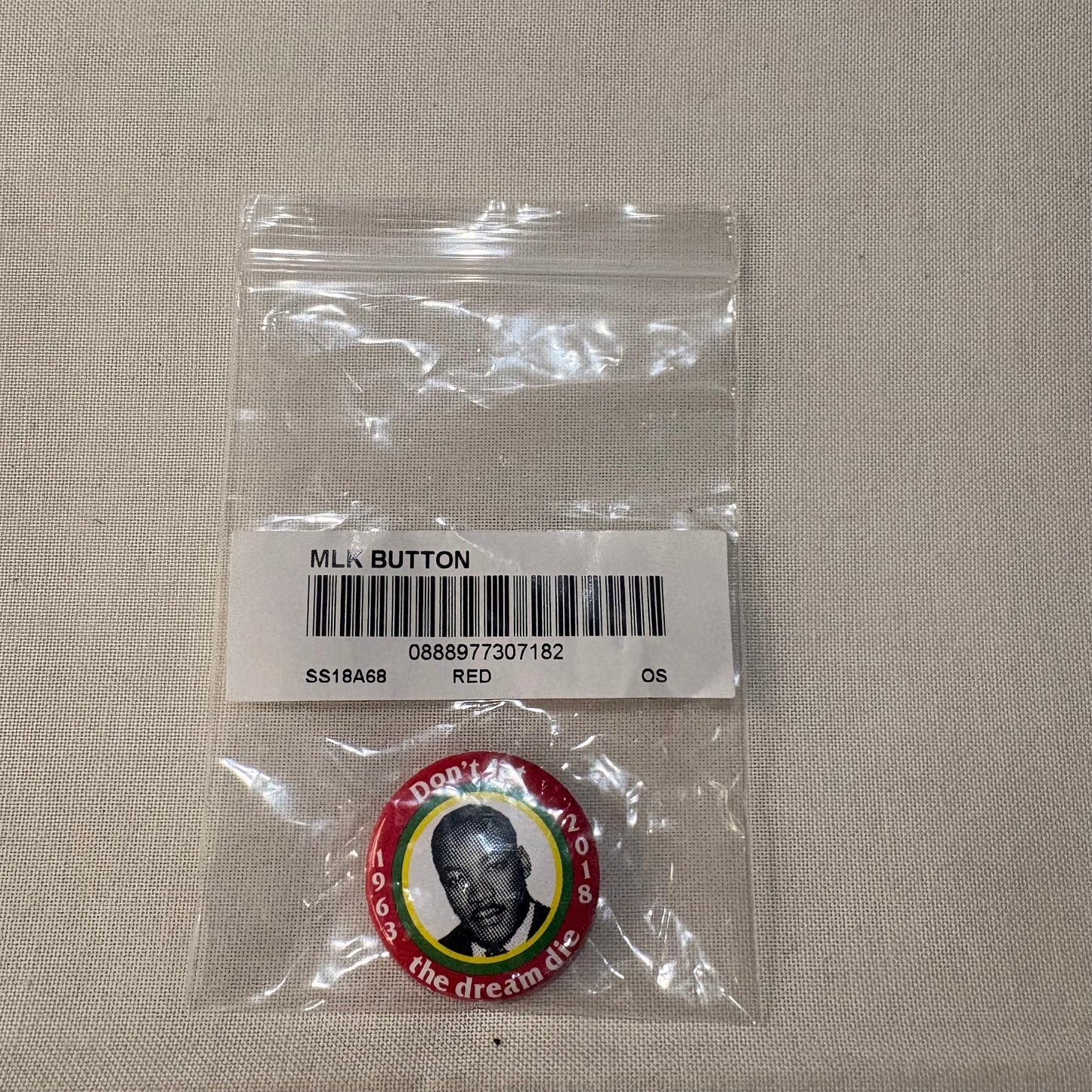 Supreme Pin Button