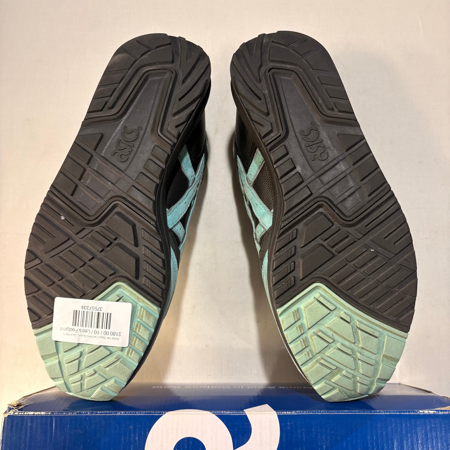 Asics Gel Saga Diamond Supply Co x Ronnie Fieg Aqua Blue U10