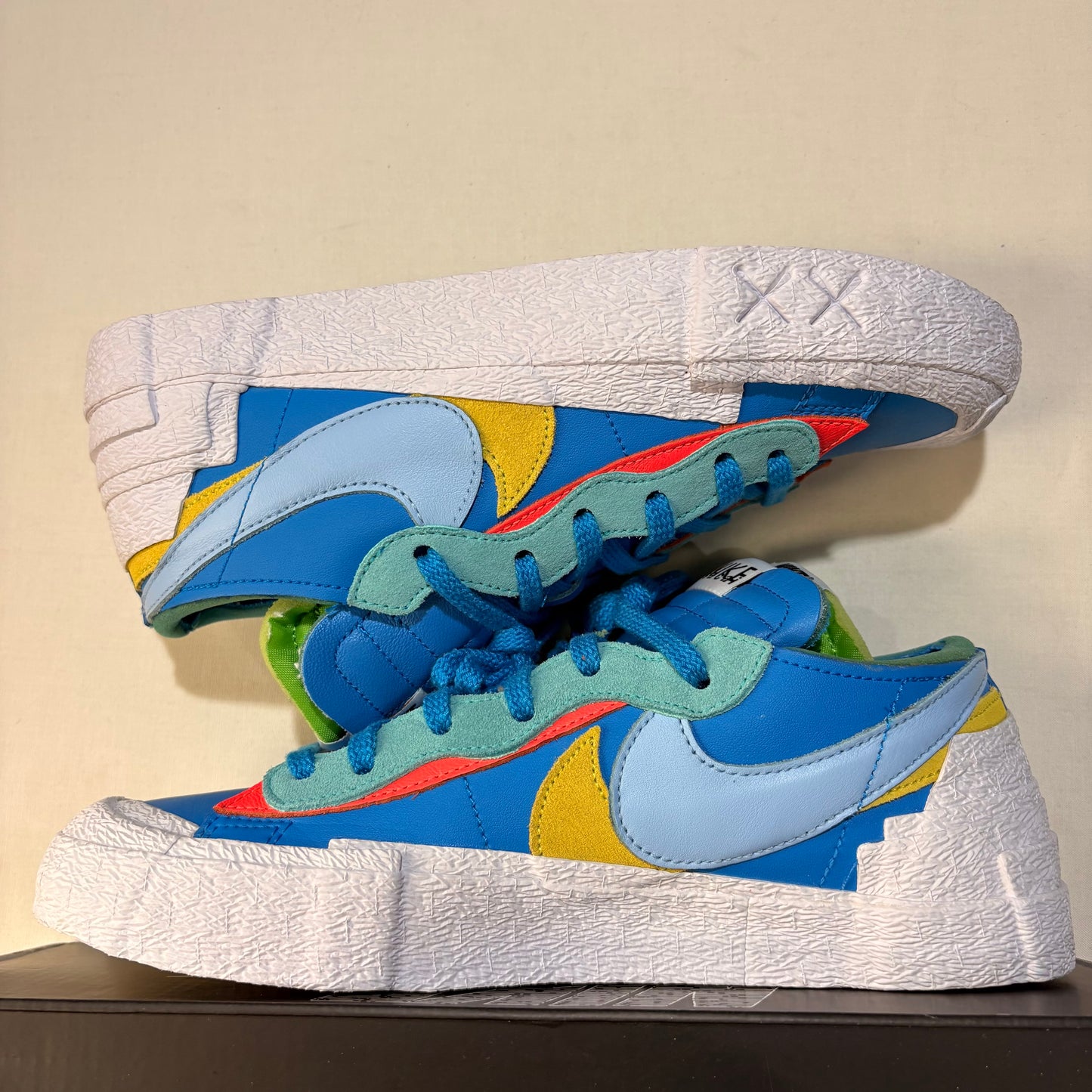 Nike Blazer Low Sacai Kaws Neptune Blue U9