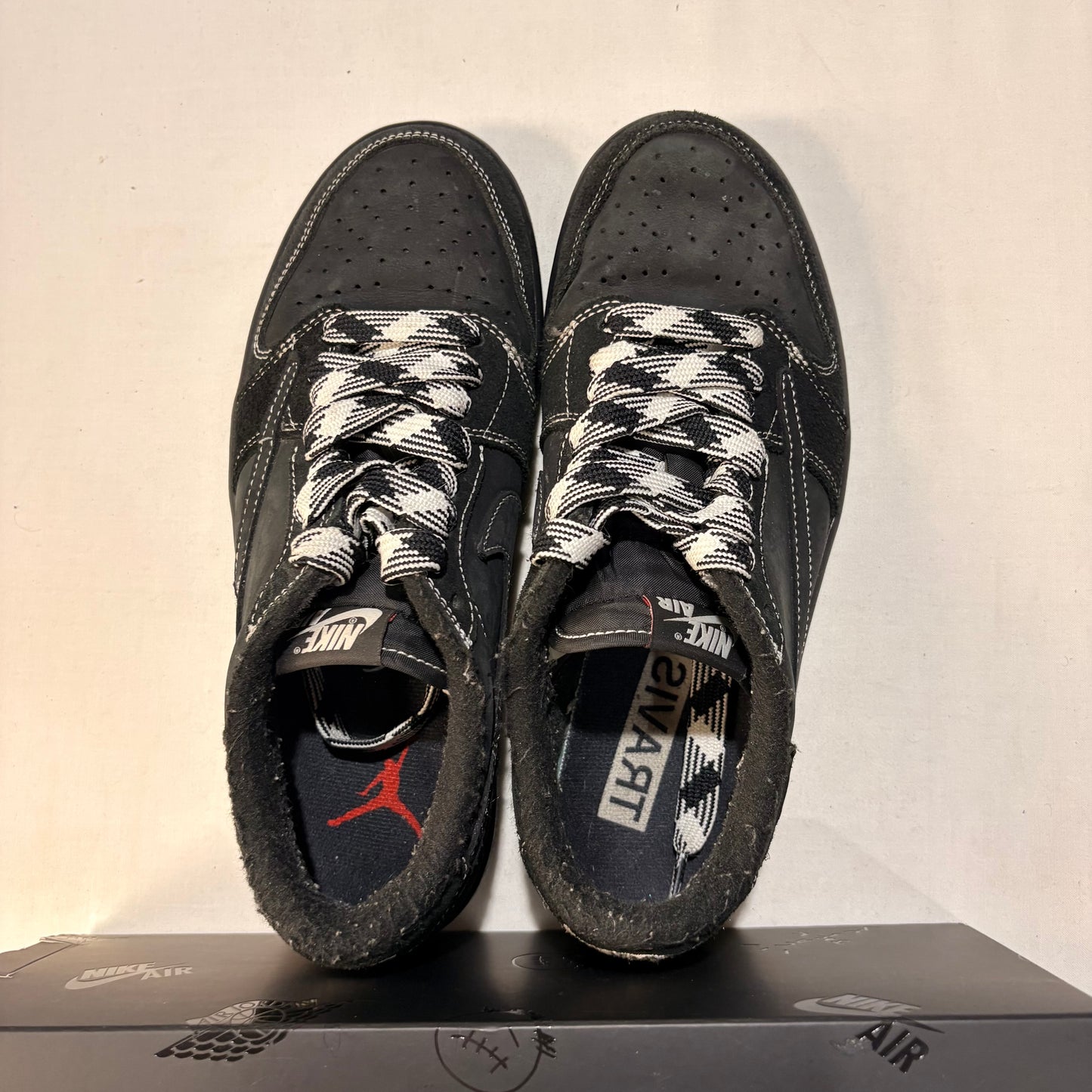 Jordan 1 Retro Low OG Travis Scott Black Phantom U7.5