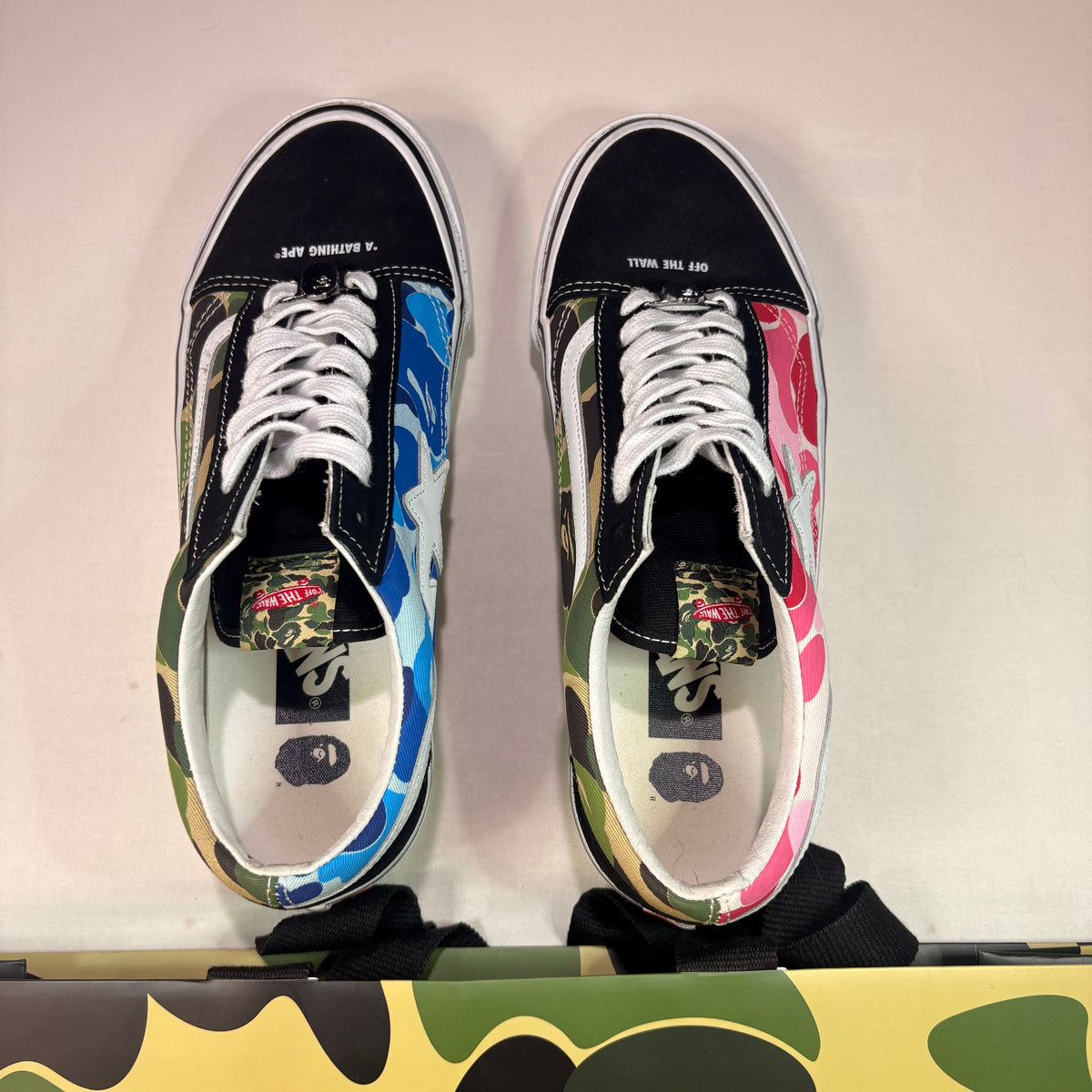 Vans LX Old Skool Bape ABC Multi-Camo U10