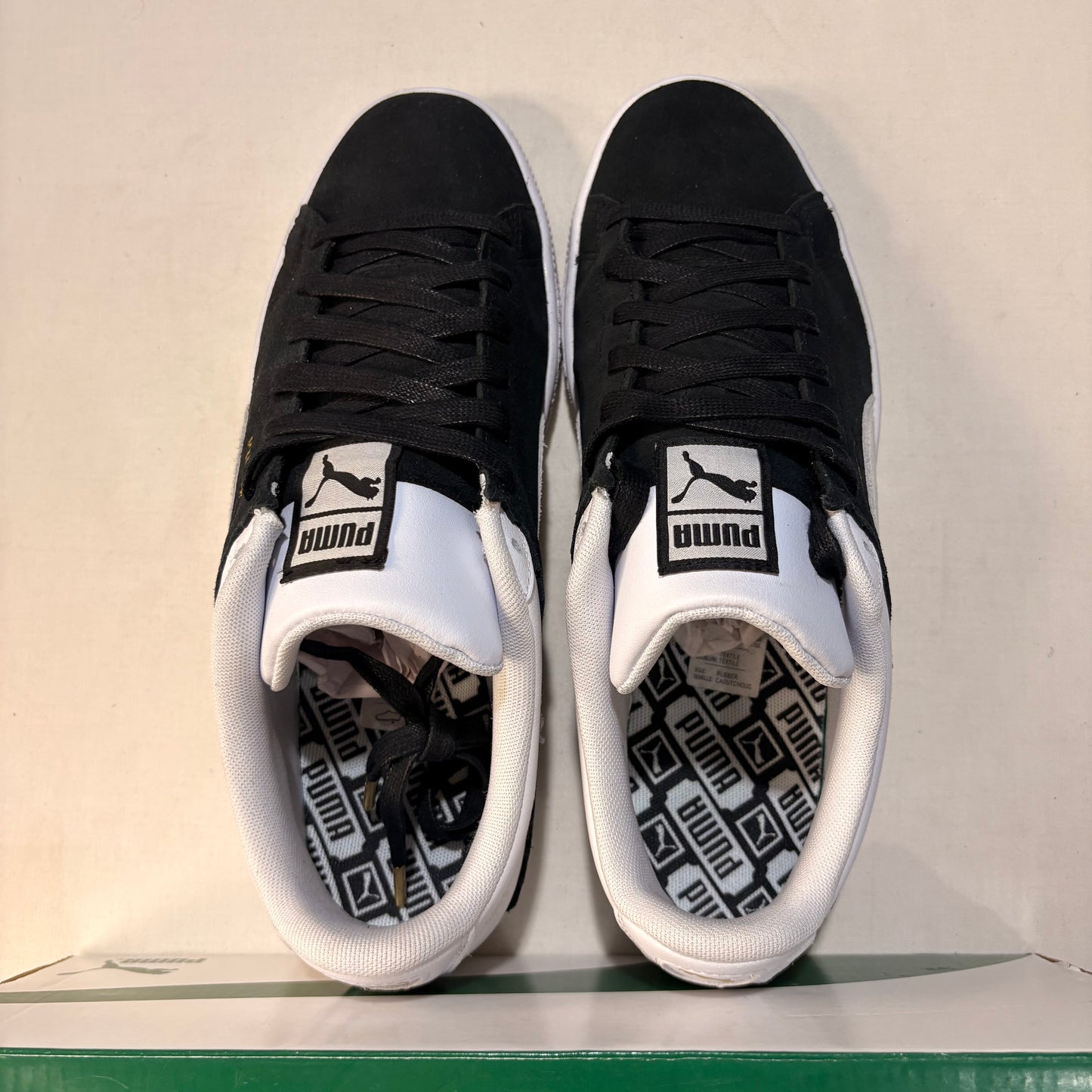 Puma Suede Layers  Black White U9