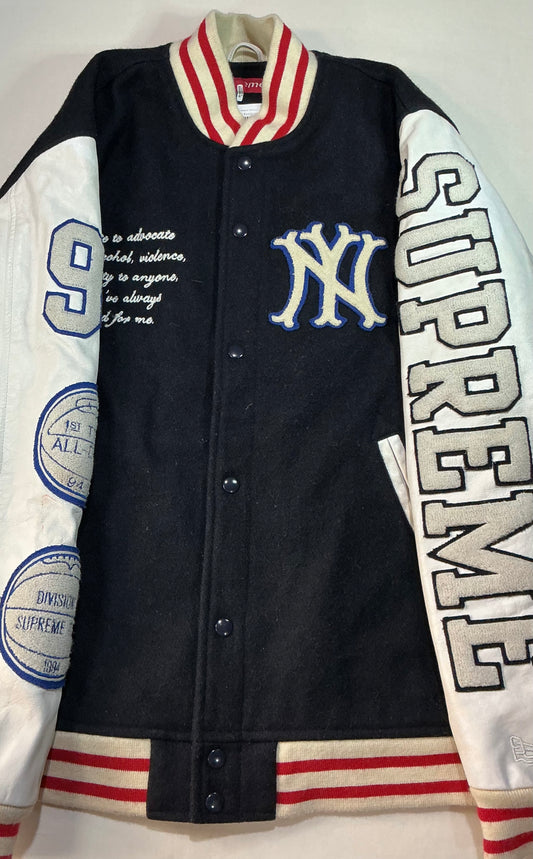 Supreme AW05 Hunter S Thompson Varsity Jacket