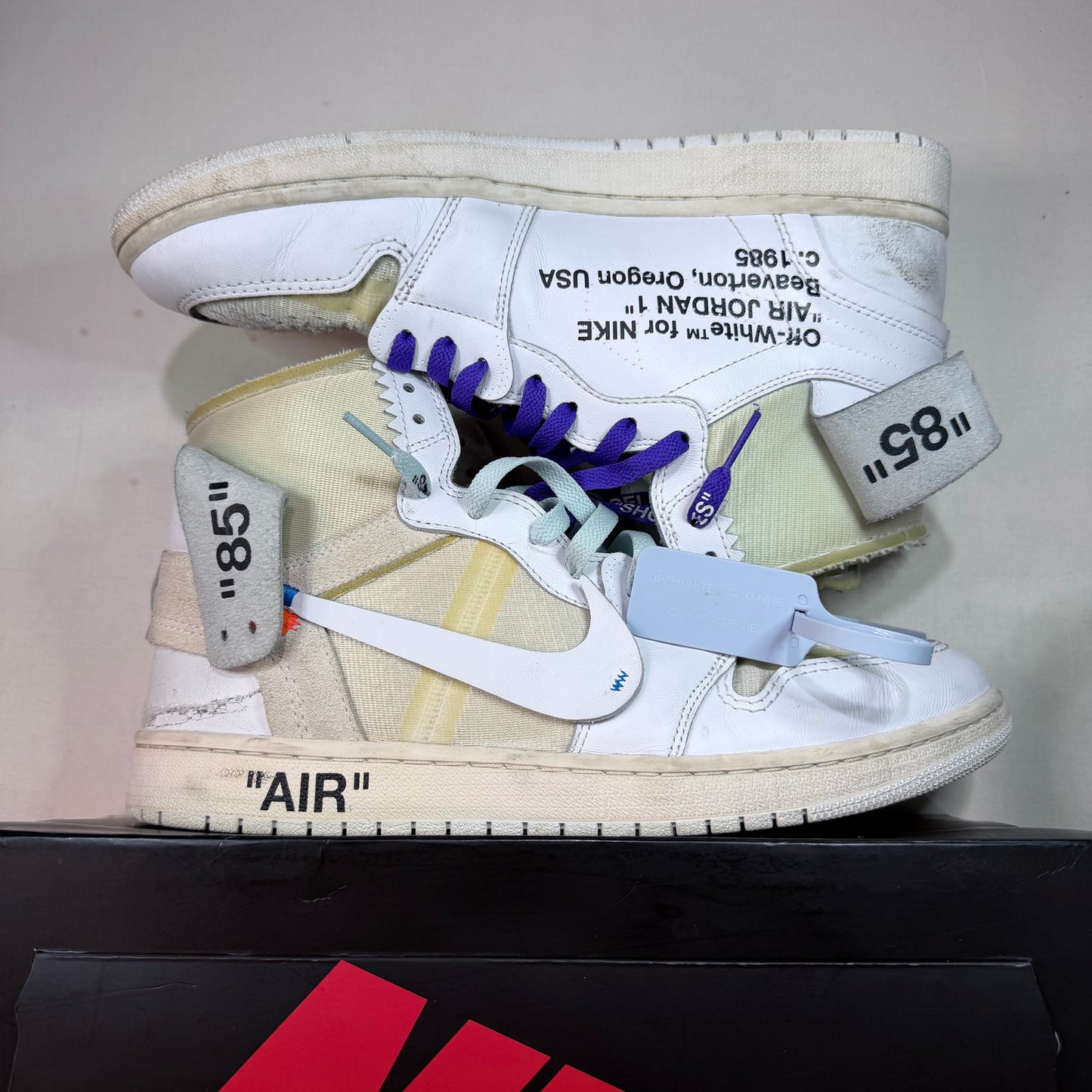 Jordan 1 Retro High Off White Euro U12
