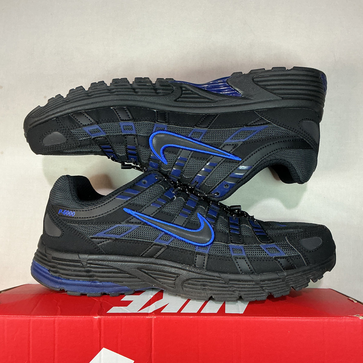 Nike P-6000 Black Anthracite Blue Void U9.5