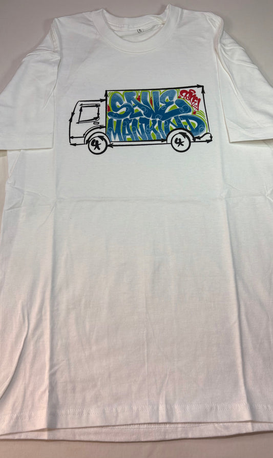 Save Mankind Box Truck Tee