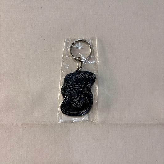 Supreme Daniel Johnson Rubber Keychain