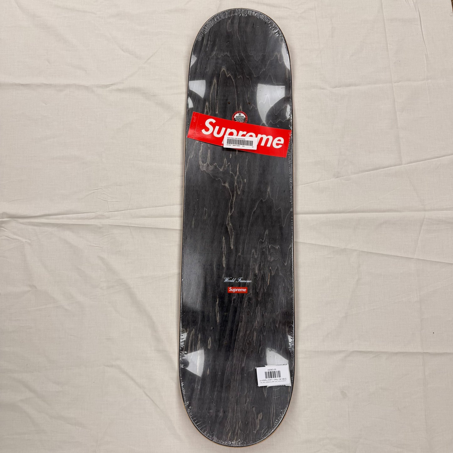 Supreme Kaws Chalk Logo Skateboard Deck Red