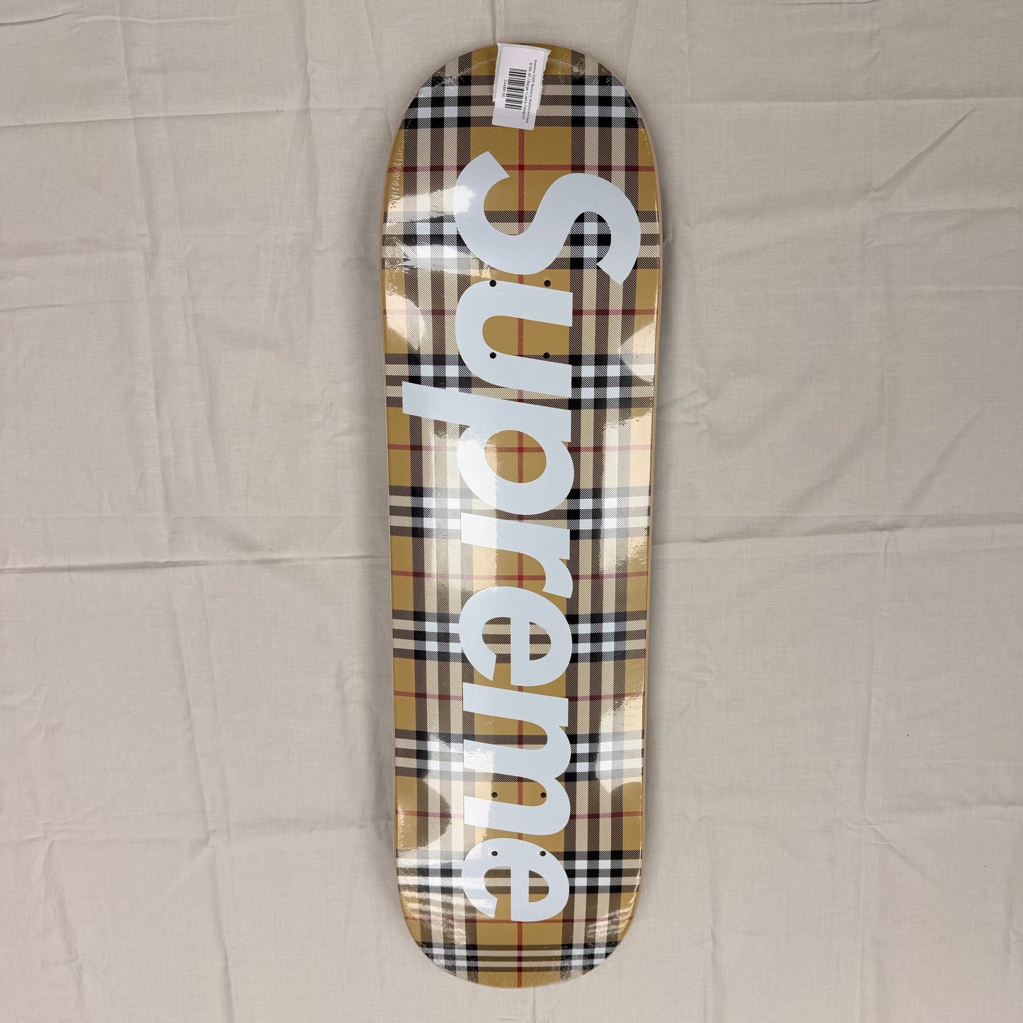 Supreme SS22 Burberry Skateboard Deck