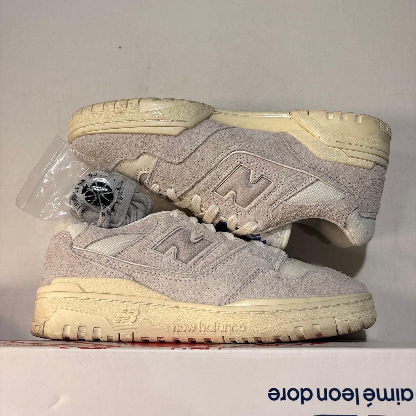 New Balance 550 ALD Grey Suede U8.5