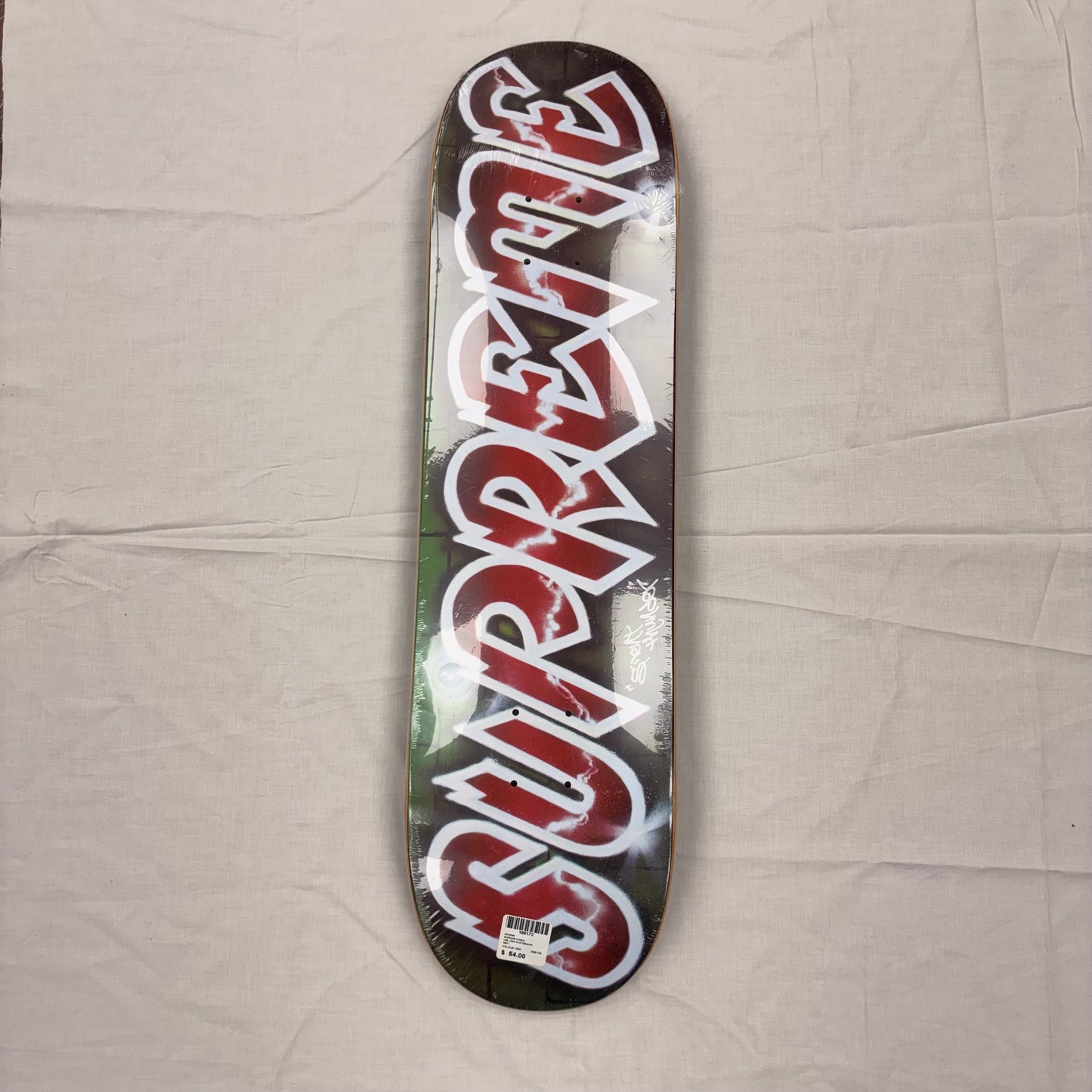 Supreme SS18 Lee Quinones Lee Logo Skateboard Deck