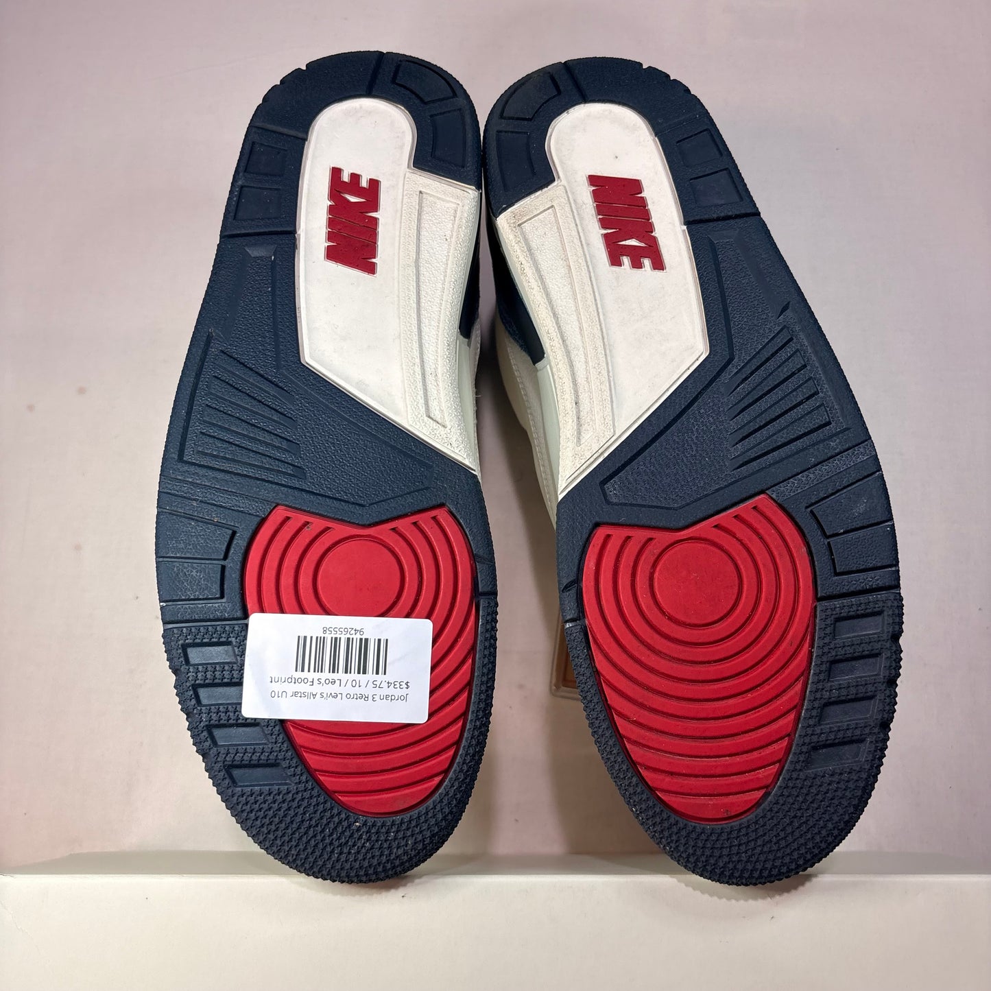Jordan 3 Retro Levi's Allstar U10