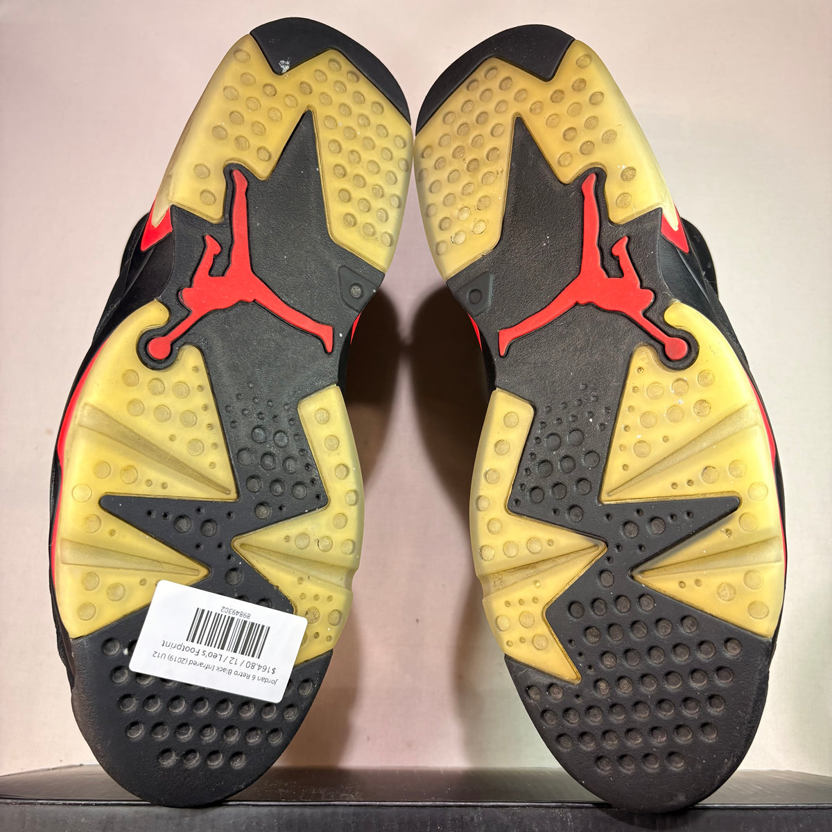 Jordan 6 Retro Black Infrared (2019) U12
