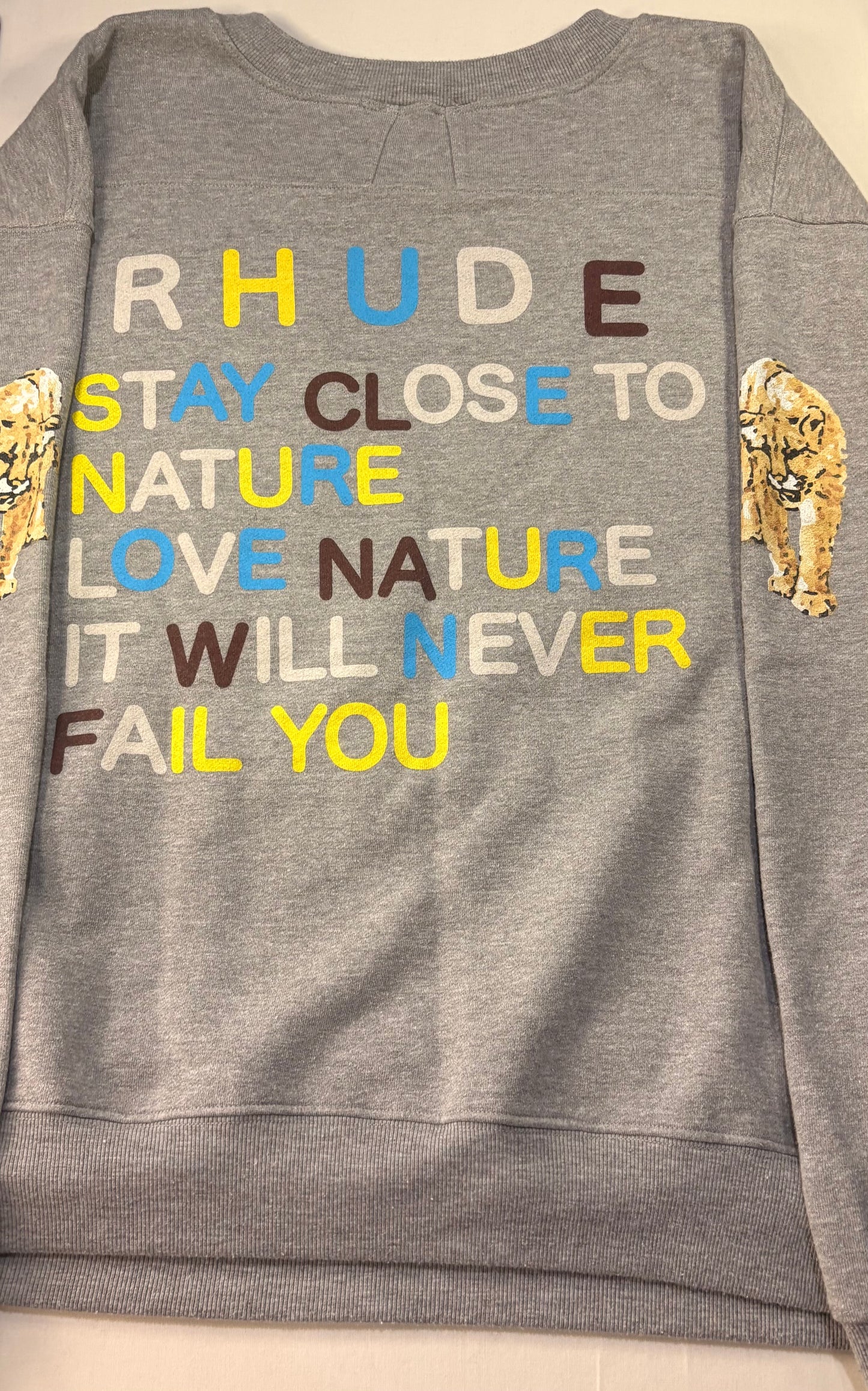 Rhude Winter Wolf Crewneck