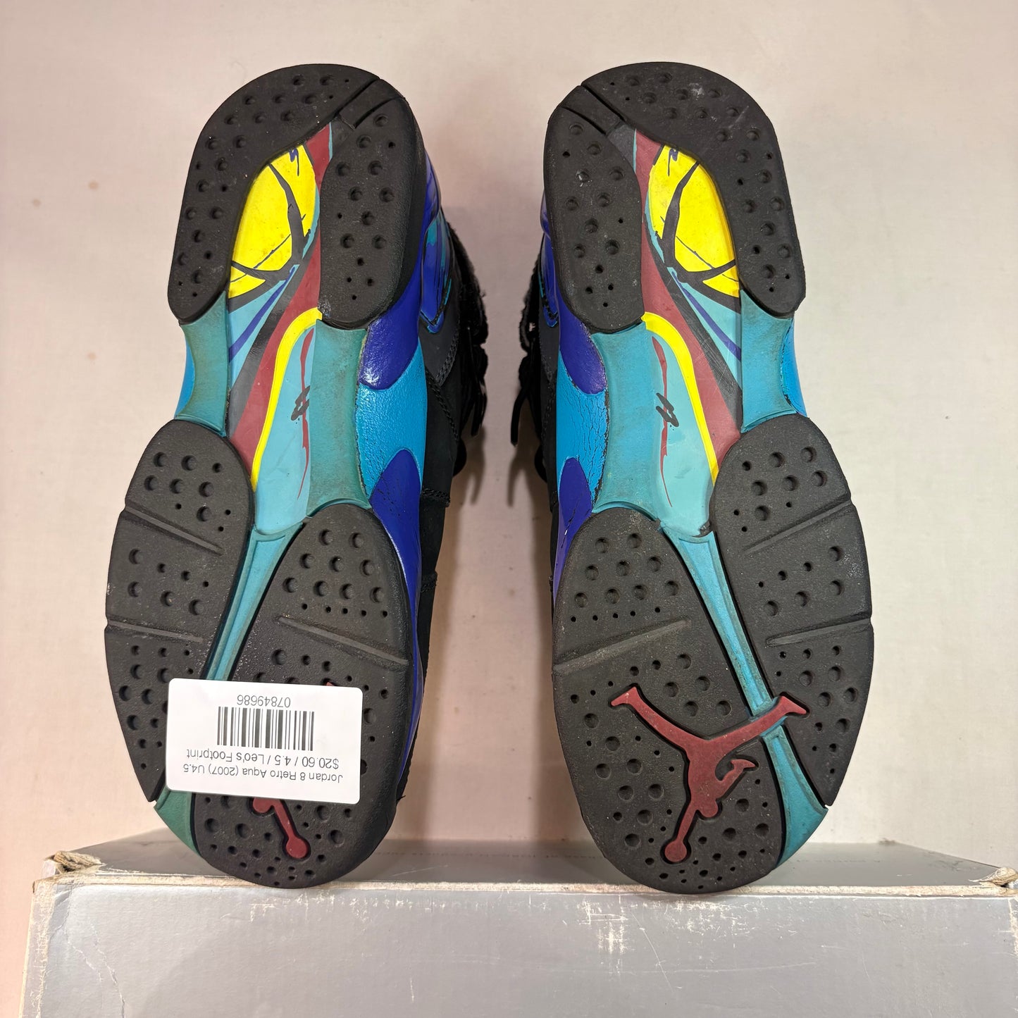 Jordan 8 Retro Aqua (2007) U4.5